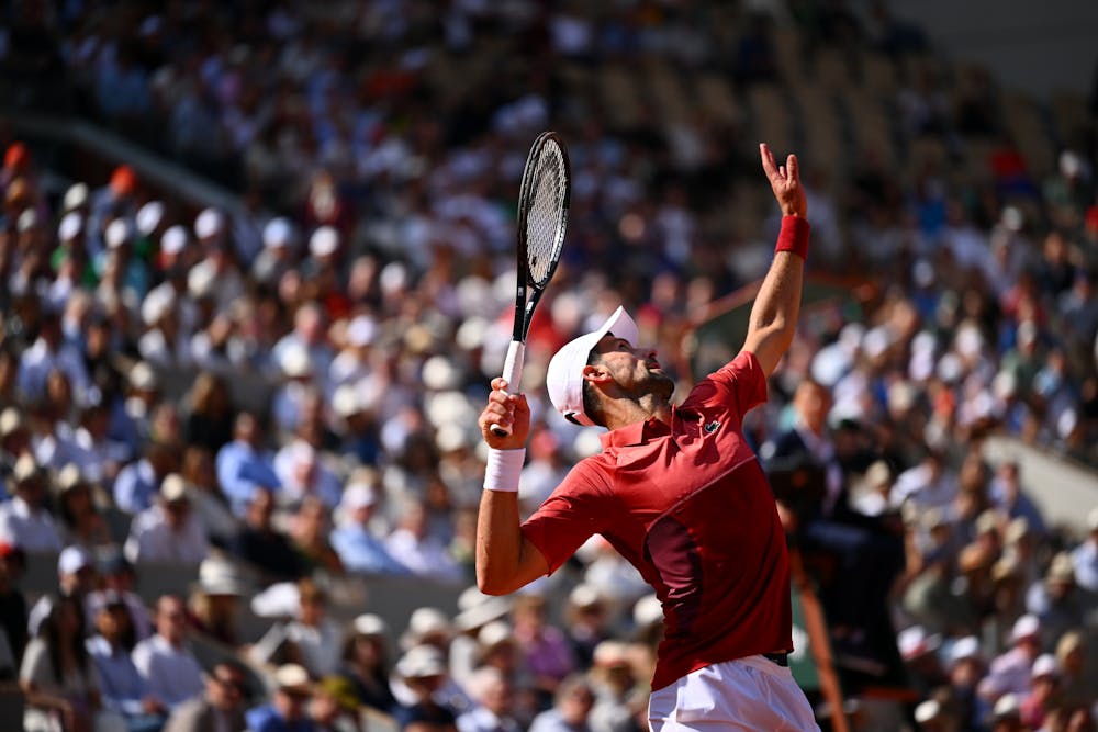 Novak Djokovic / Huitièmes de finale Roland-Garros 2024