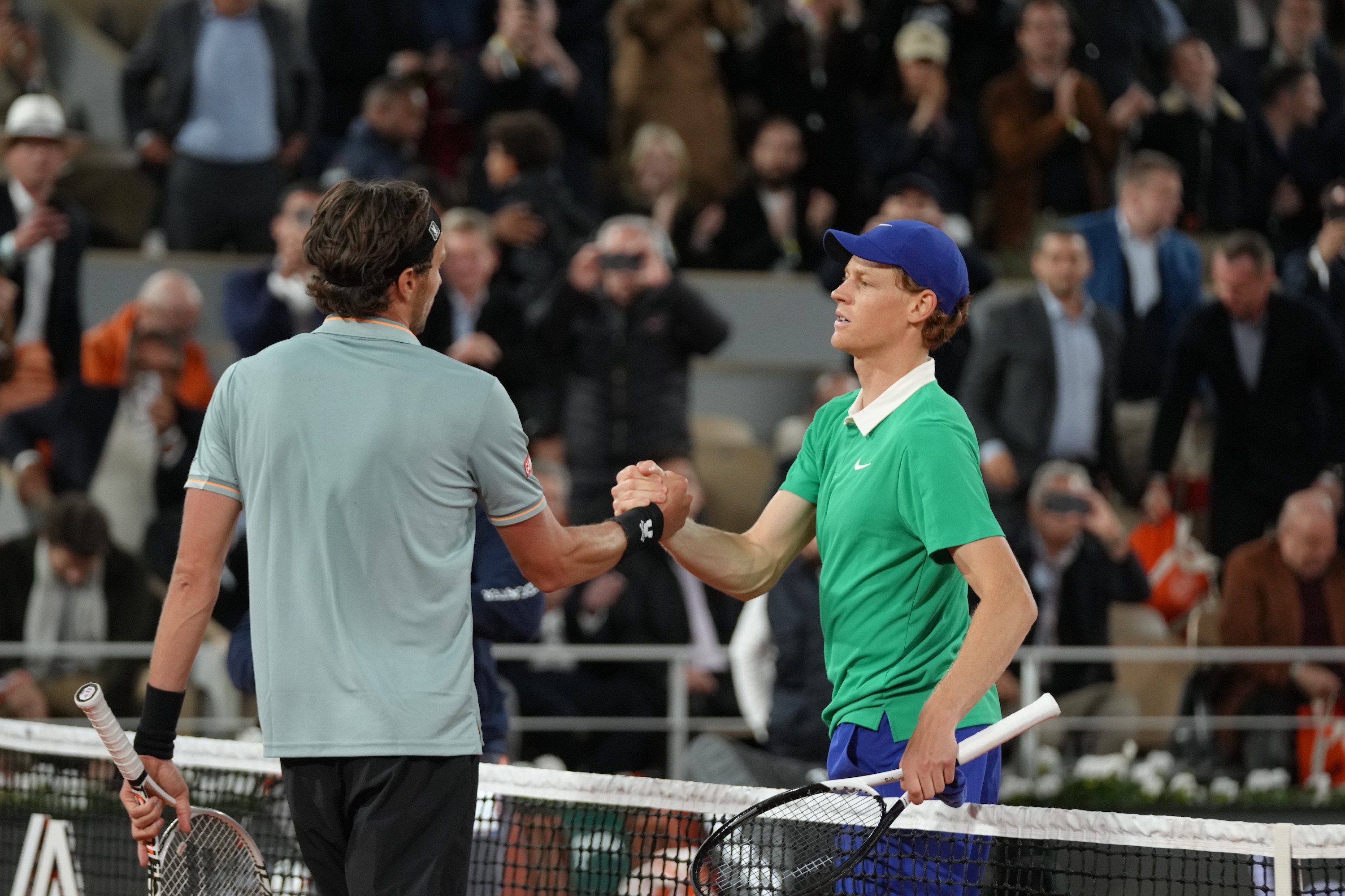 Jannik Sinner, Roland-Garros 2025, first round