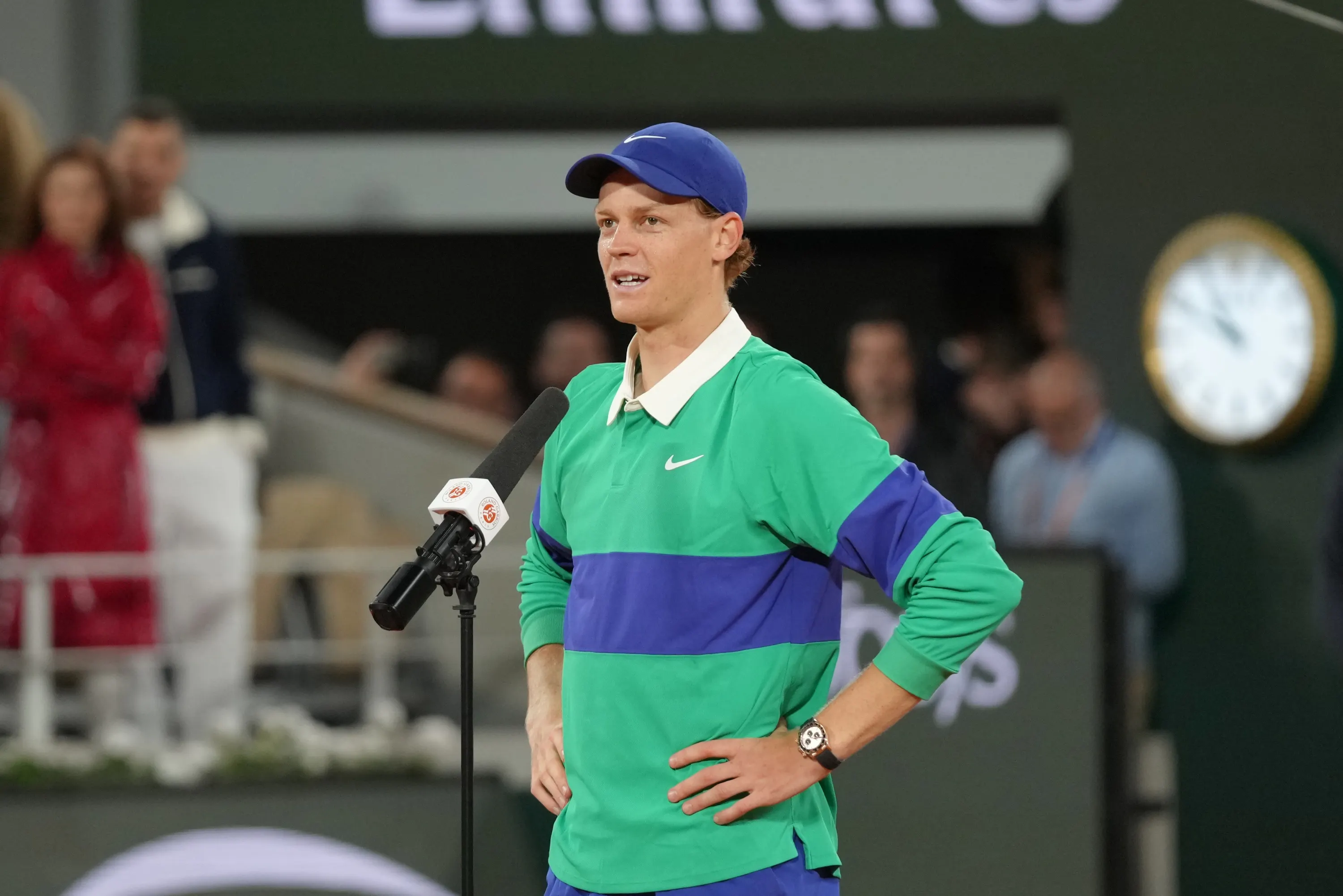 On-court interview: Sinner R1 - Roland-Garros 2026 - The official site