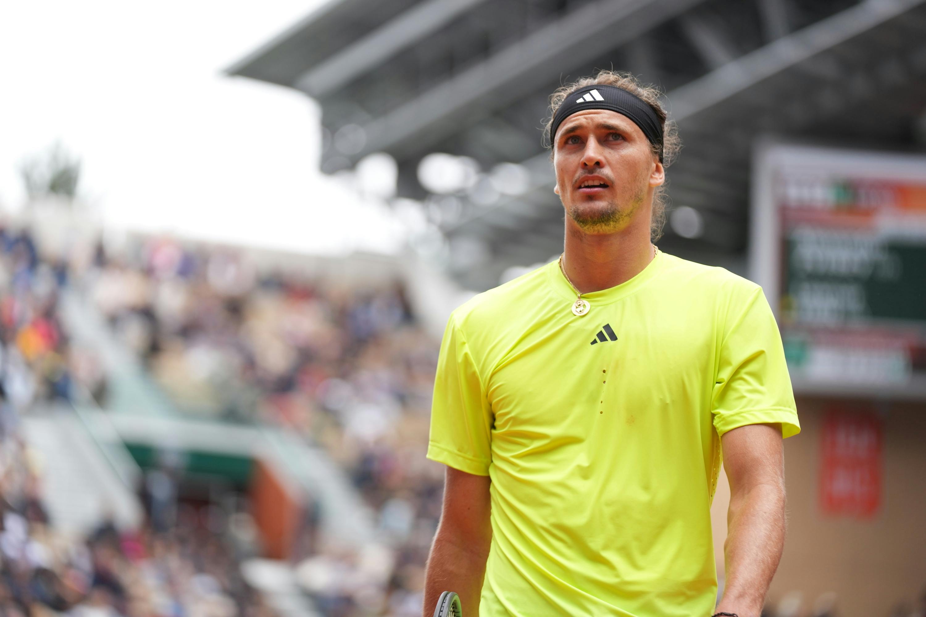 Alexander Zverev, Roland-Garros 2025, Simple Messieurs, 1er Tour