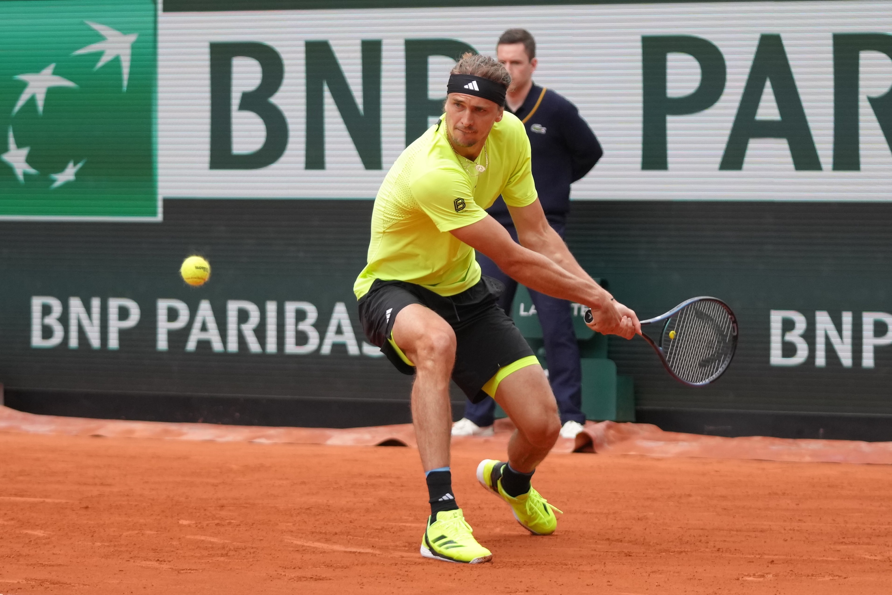 Alexander Zverev, Roland-Garros 2025, first round