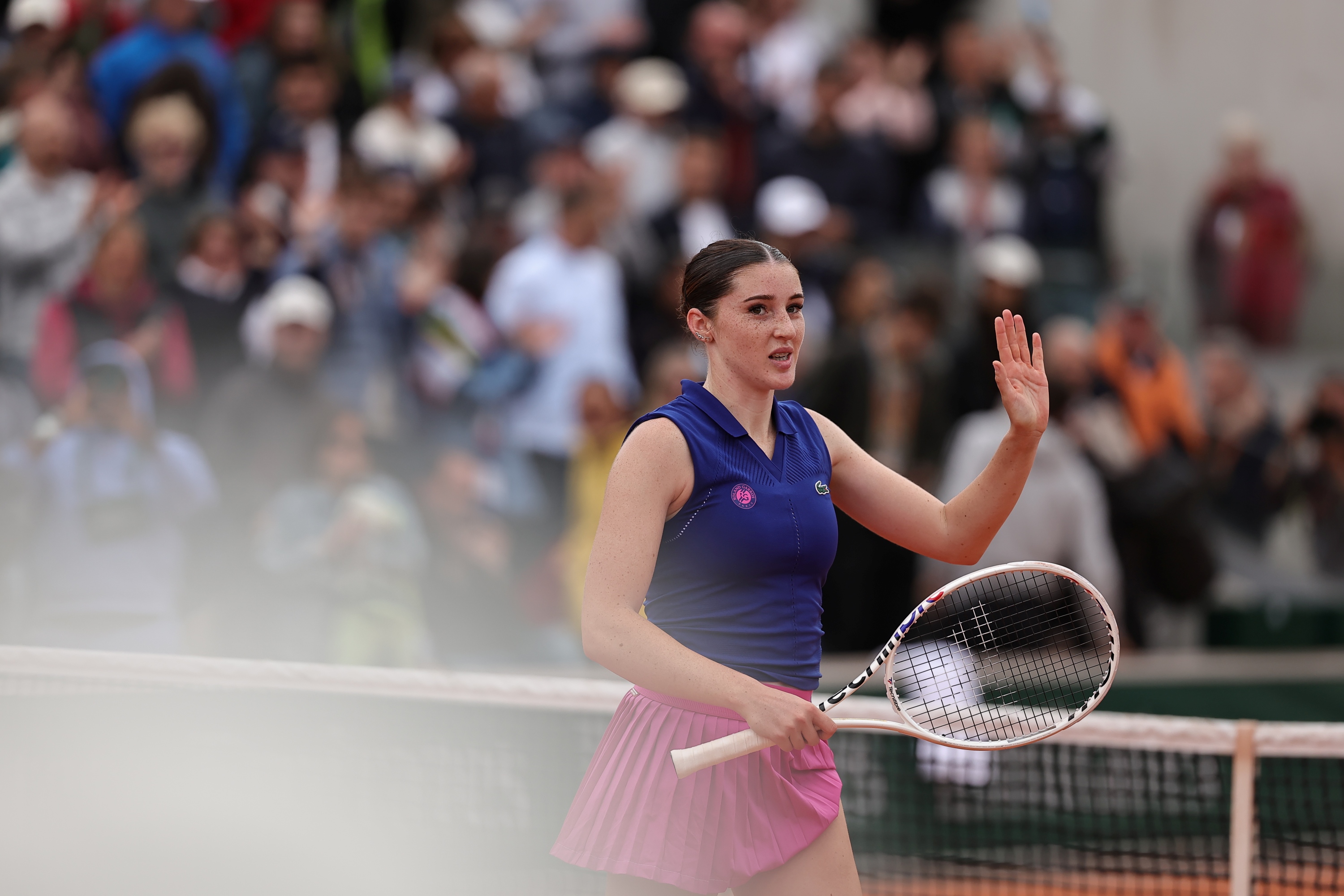 Elsa Jacquemot Roland-Garros 2025 / premier tour