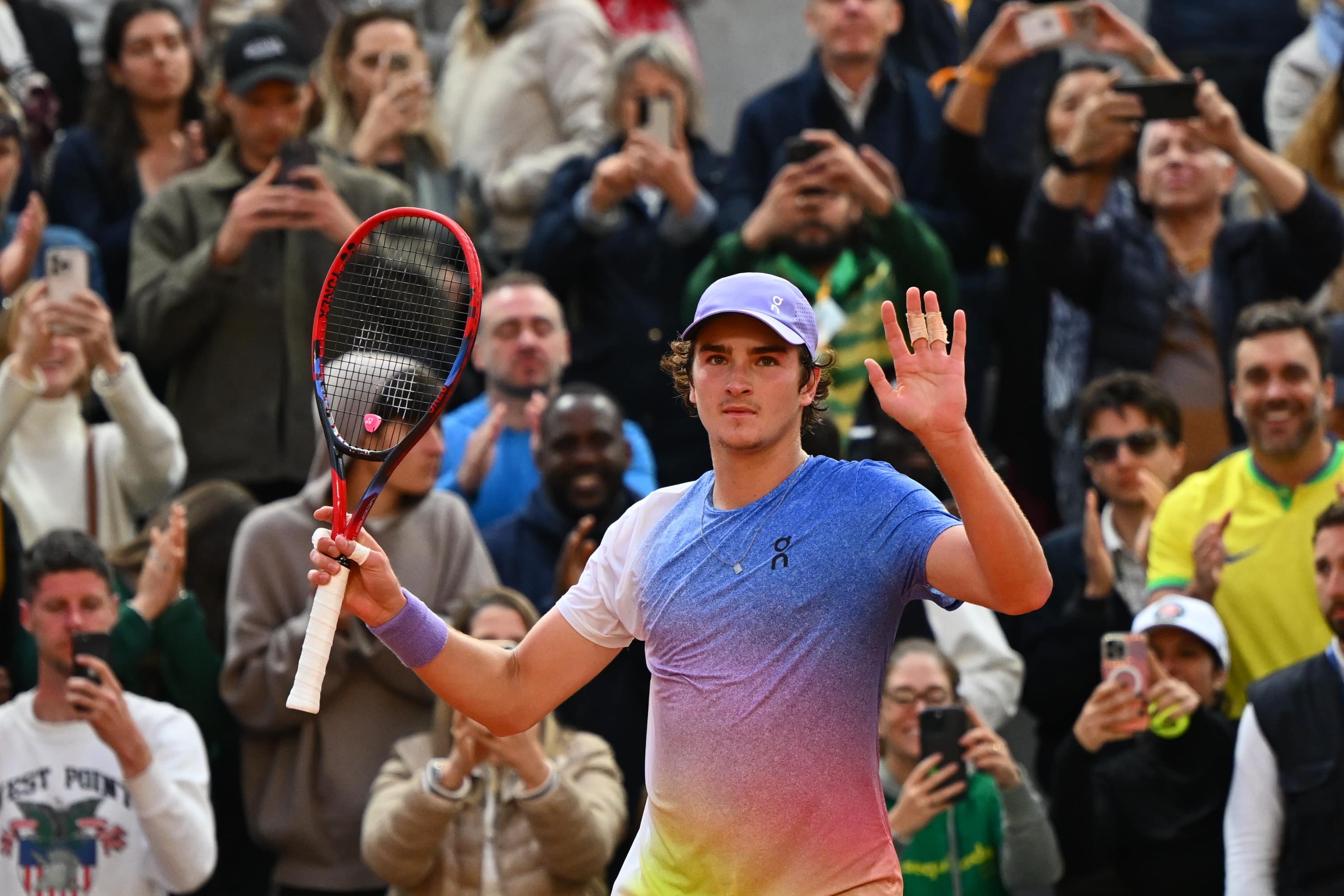 Joao Fonseca, Roland-Garros 2025, premier tour