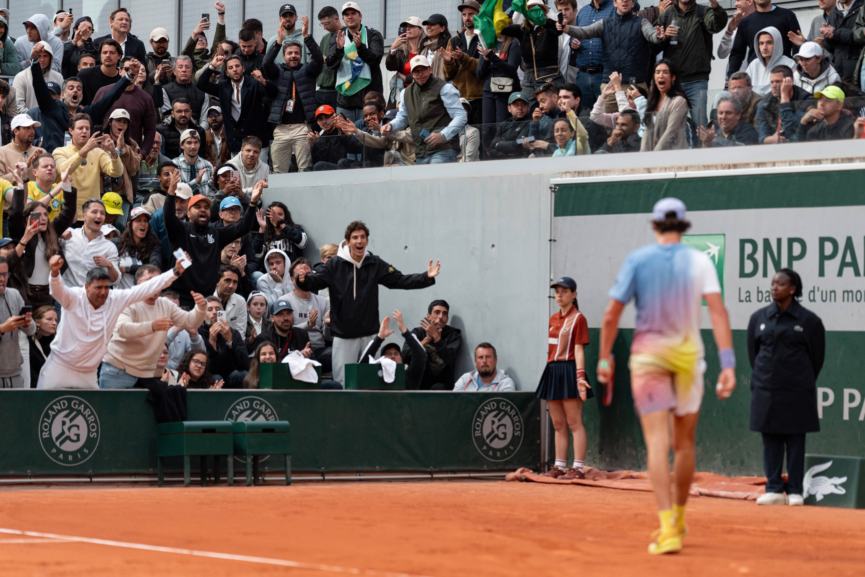 Casquette Roland Garros Officielle Signée Joao Fonseca - Autographe Authentique Rare