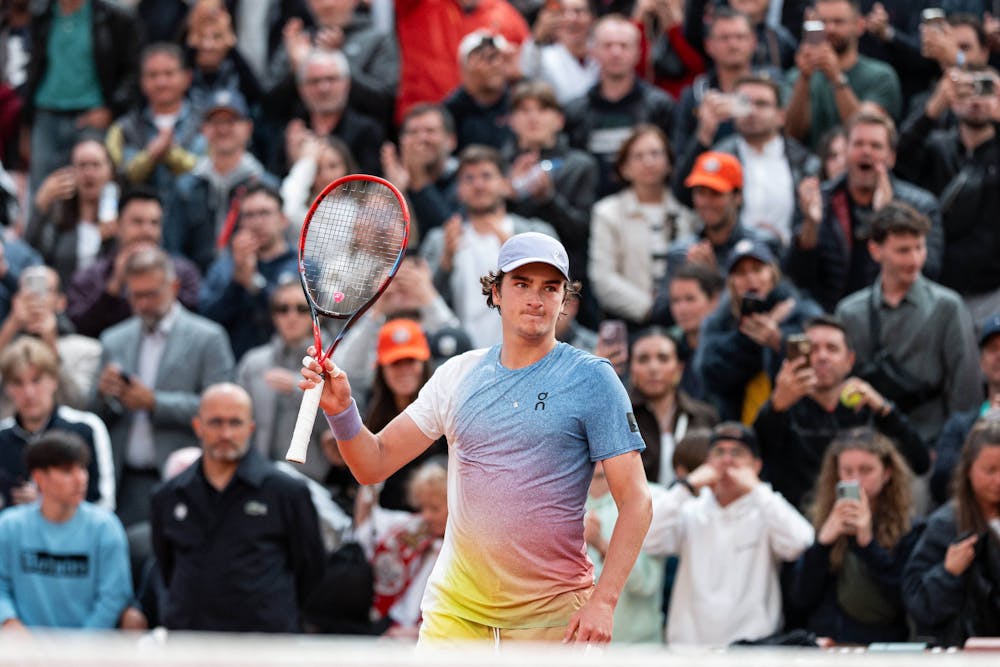 Joao Fonseca, Roland-Garros 2025, first round