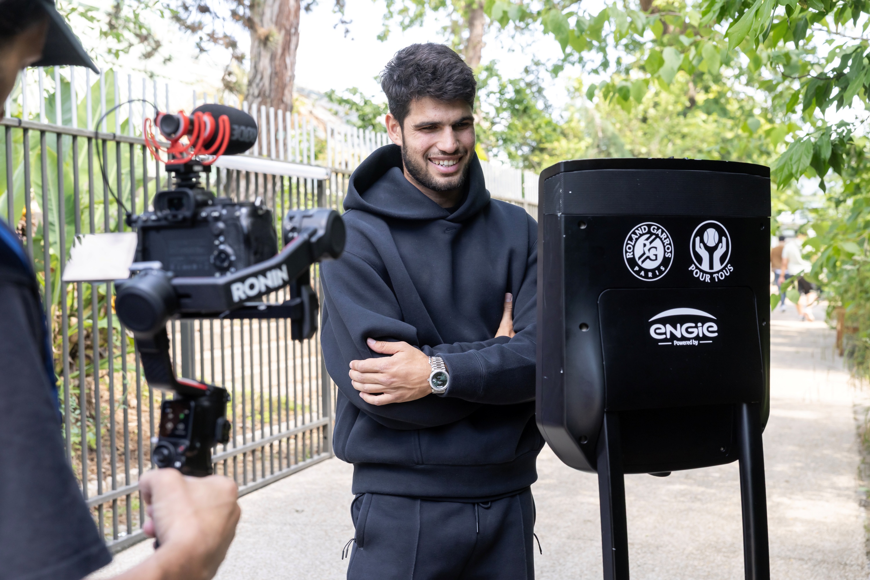 Carlos Alcaraz / Awabot by Engie Roland-Garros 2025