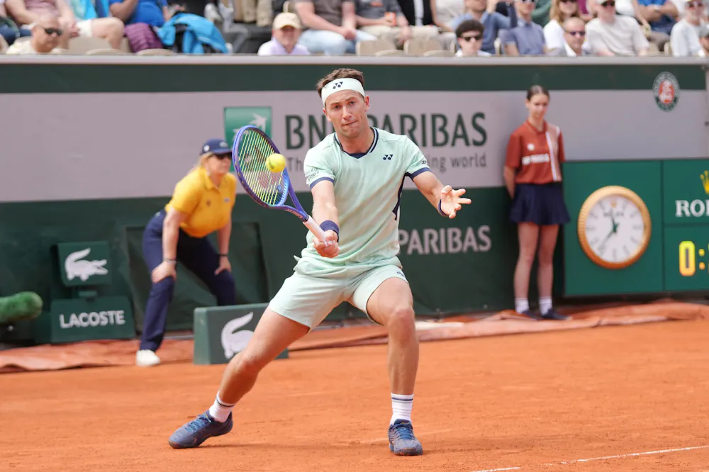 Casper Ruud Roland-Garros 2025 / premier tour