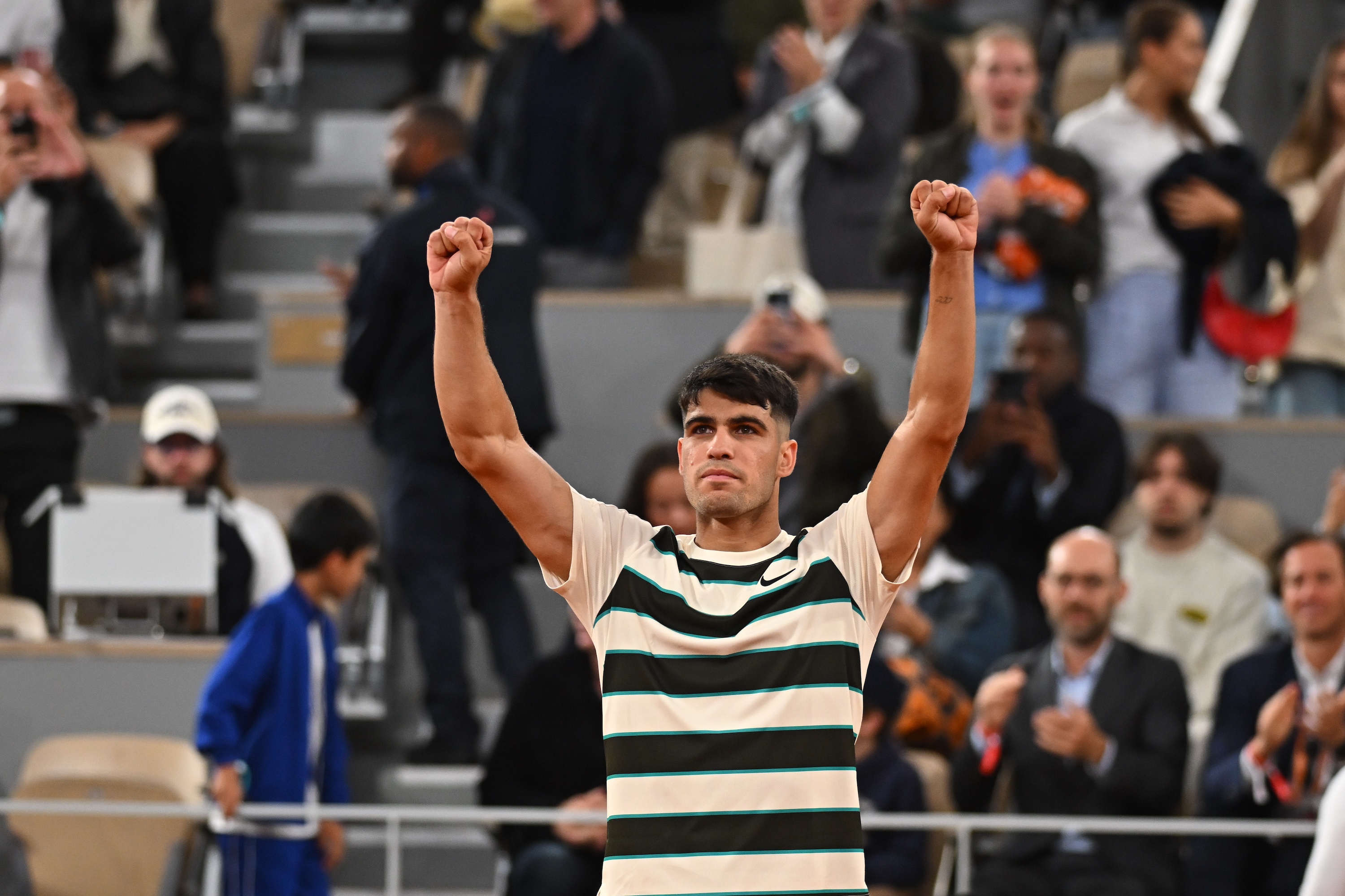 Carlos Alcaraz / Deuxième tour, Roland-Garros 2025