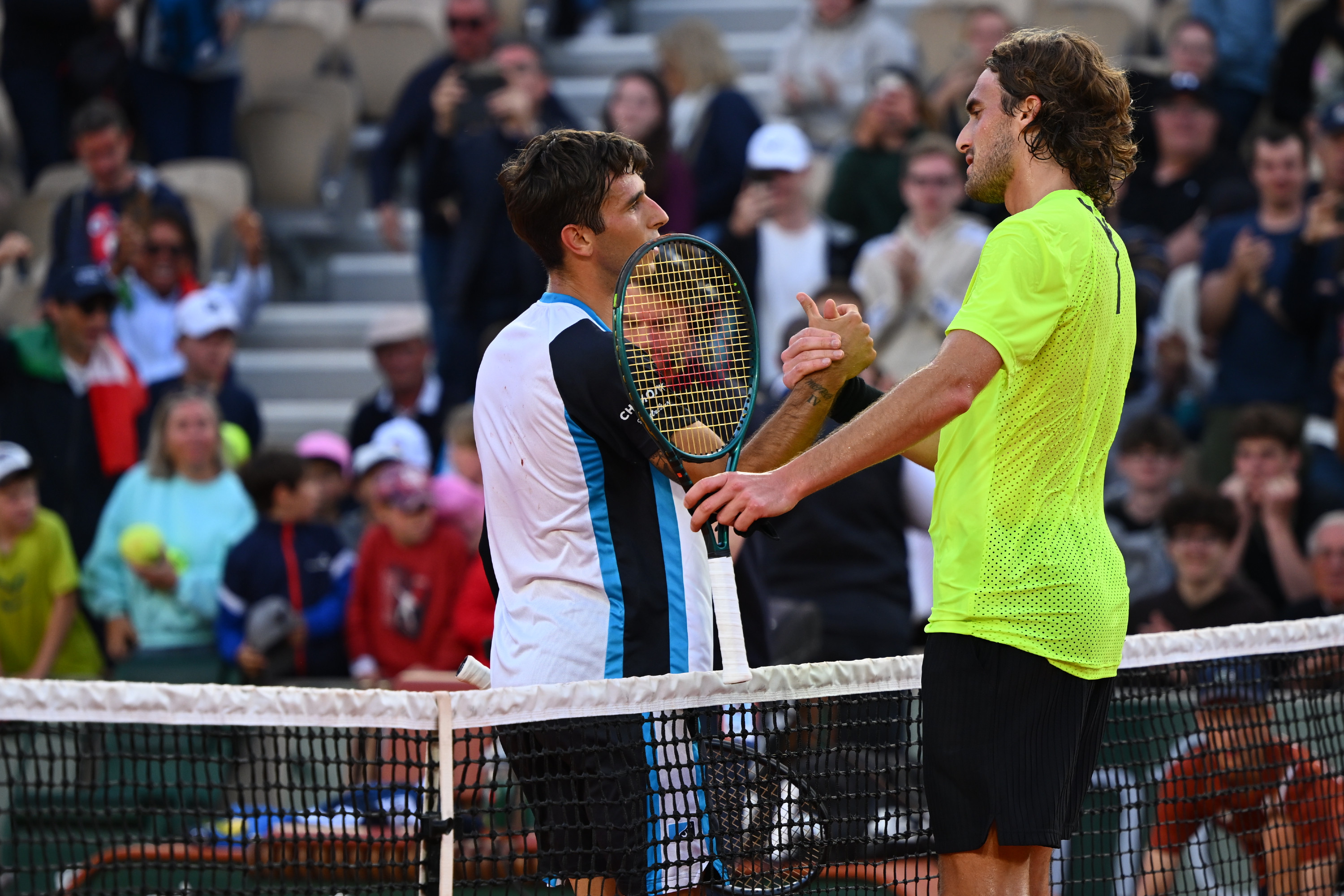 Matteo Gigante, Stefanos Tsitsipas / Deuxième tour, Roland-Garros 2025
