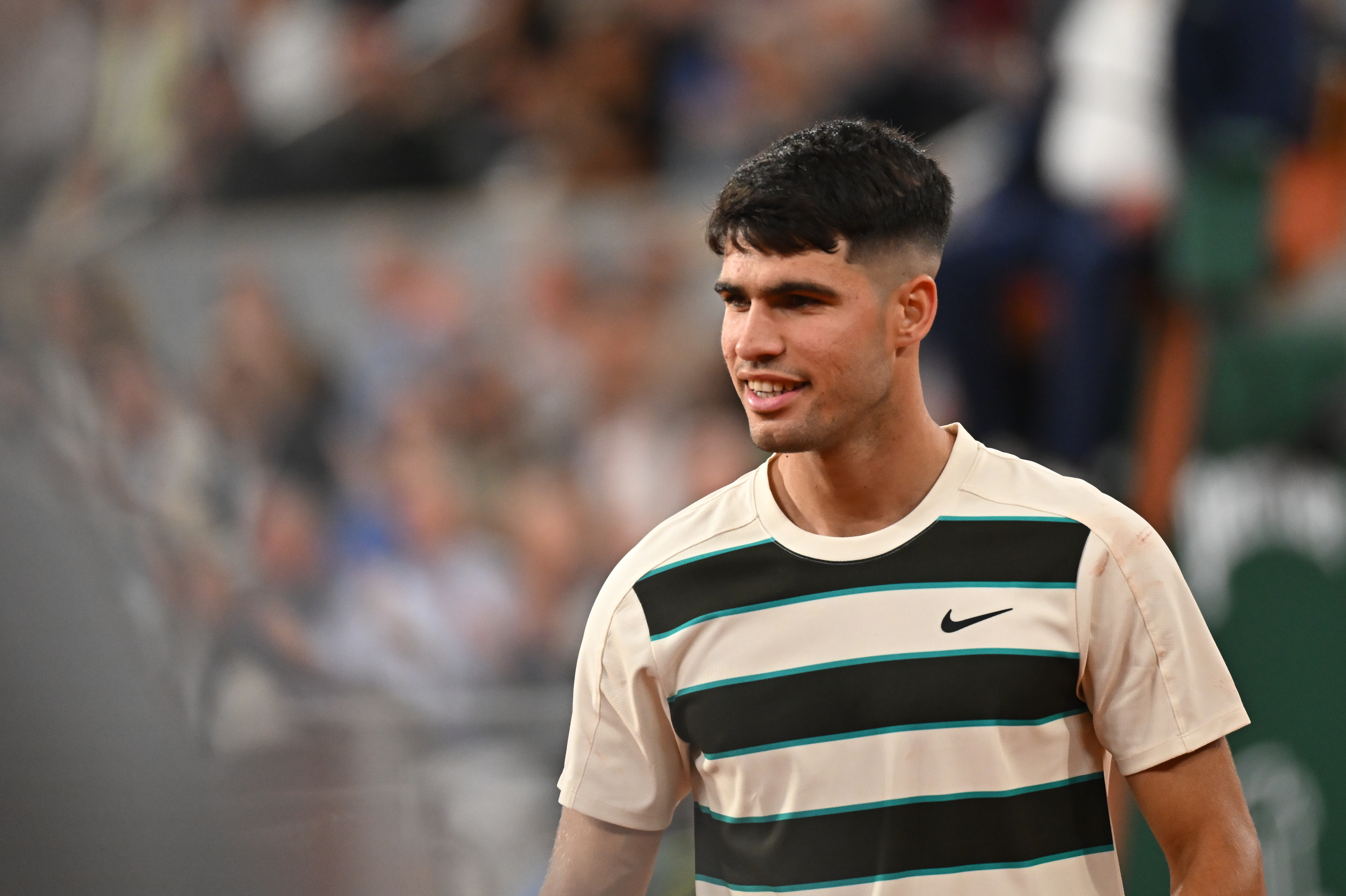 Carlos Alcaraz / Deuxième tour, Roland-Garros 2025