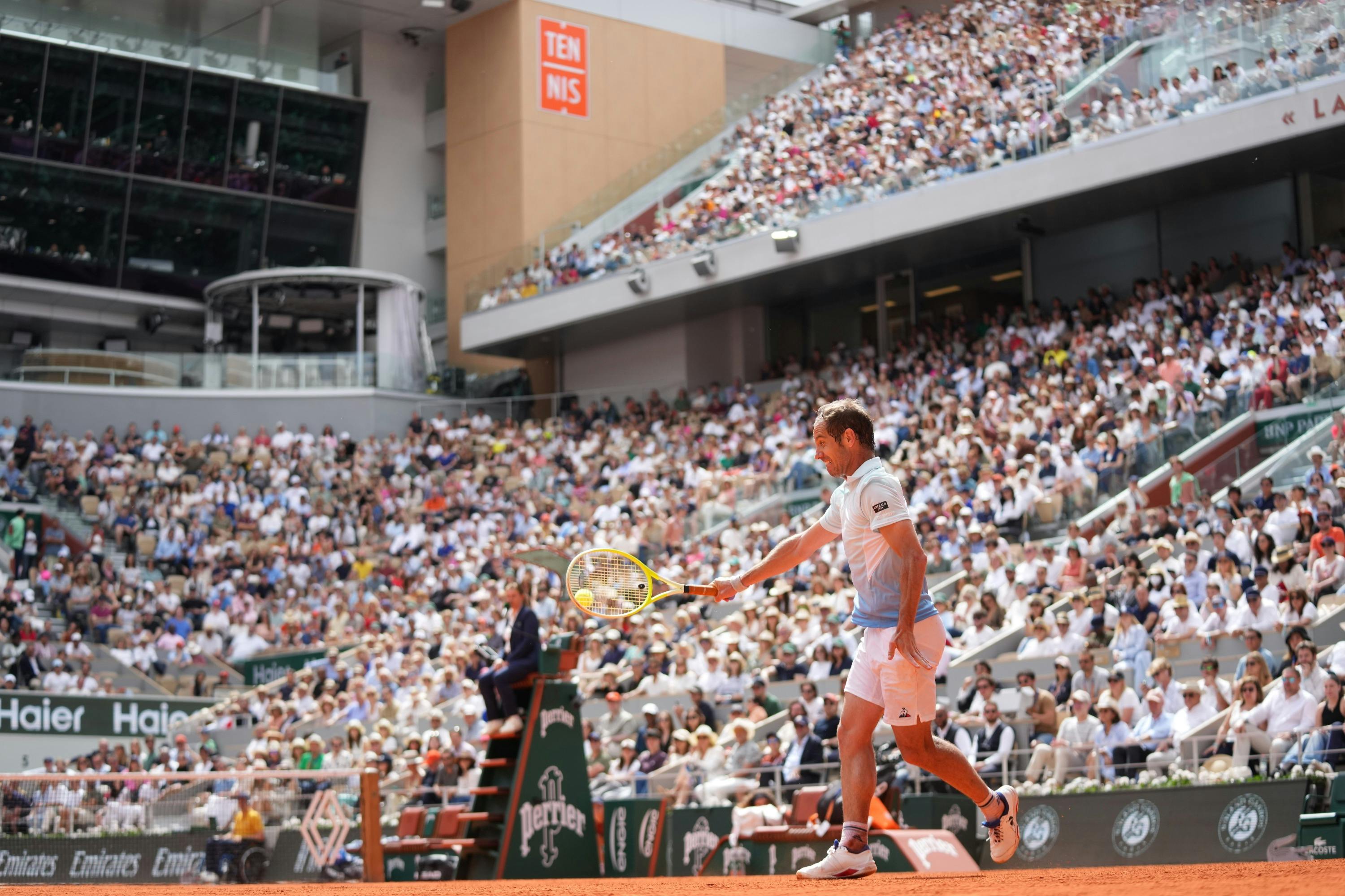 Richard Gasquet Deuxième tour Roland-Garros 2025