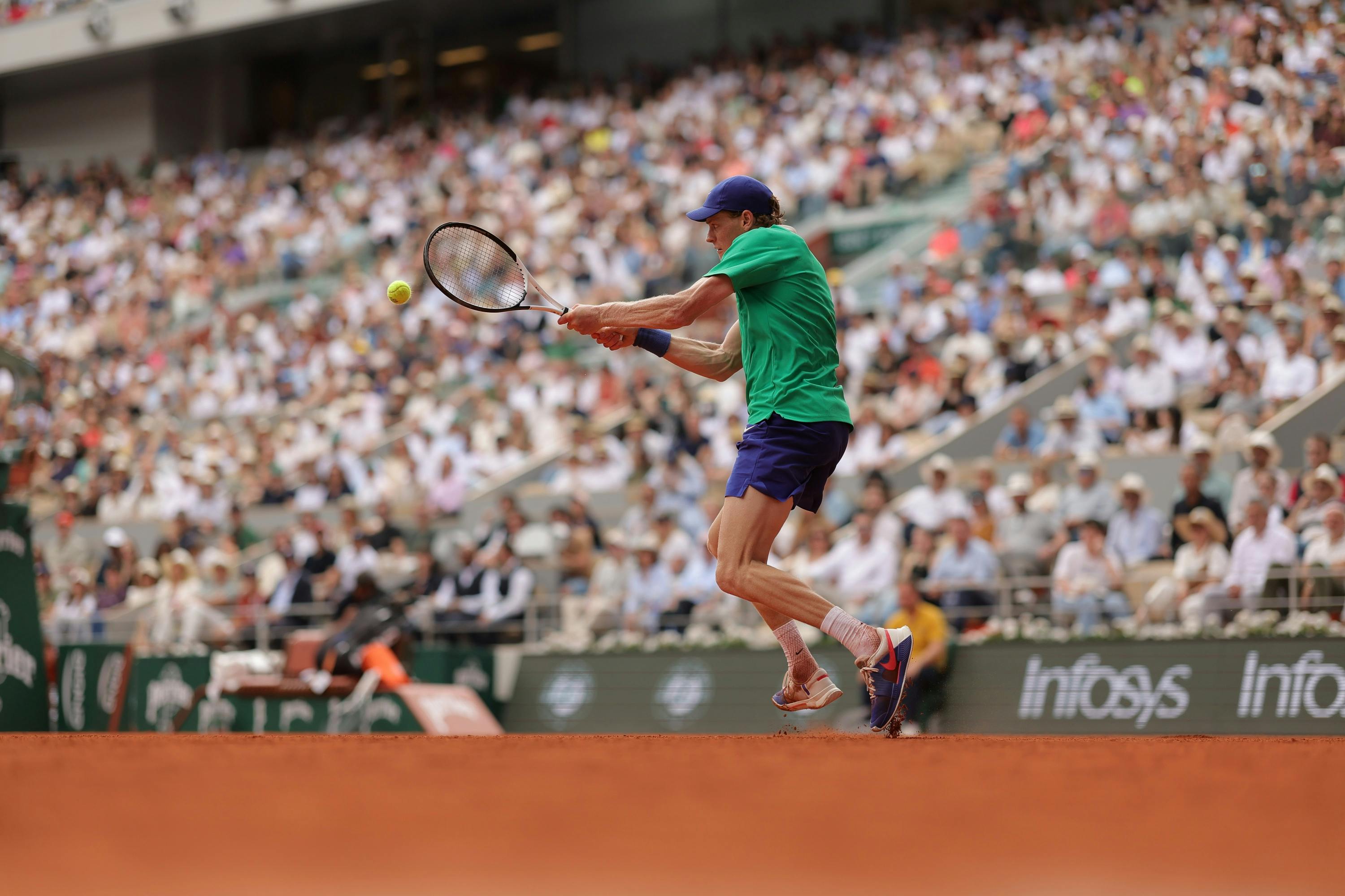 Jannik Sinner, Roland-Garros 2025, Simple Messieurs, 2eme Tour