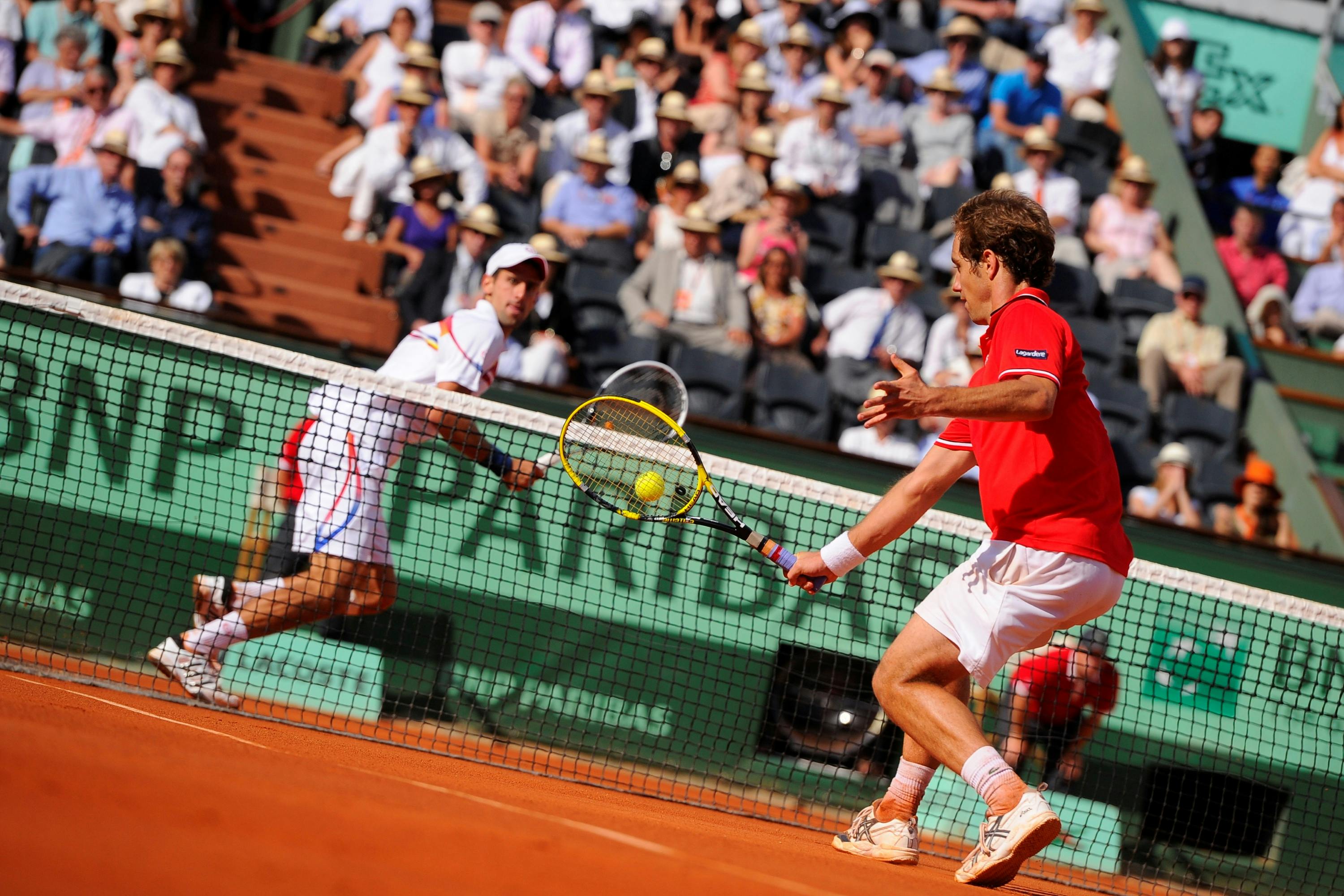Novak Djokovic & Richard Gasquet /  Troisième tour Roland-Garros 2011