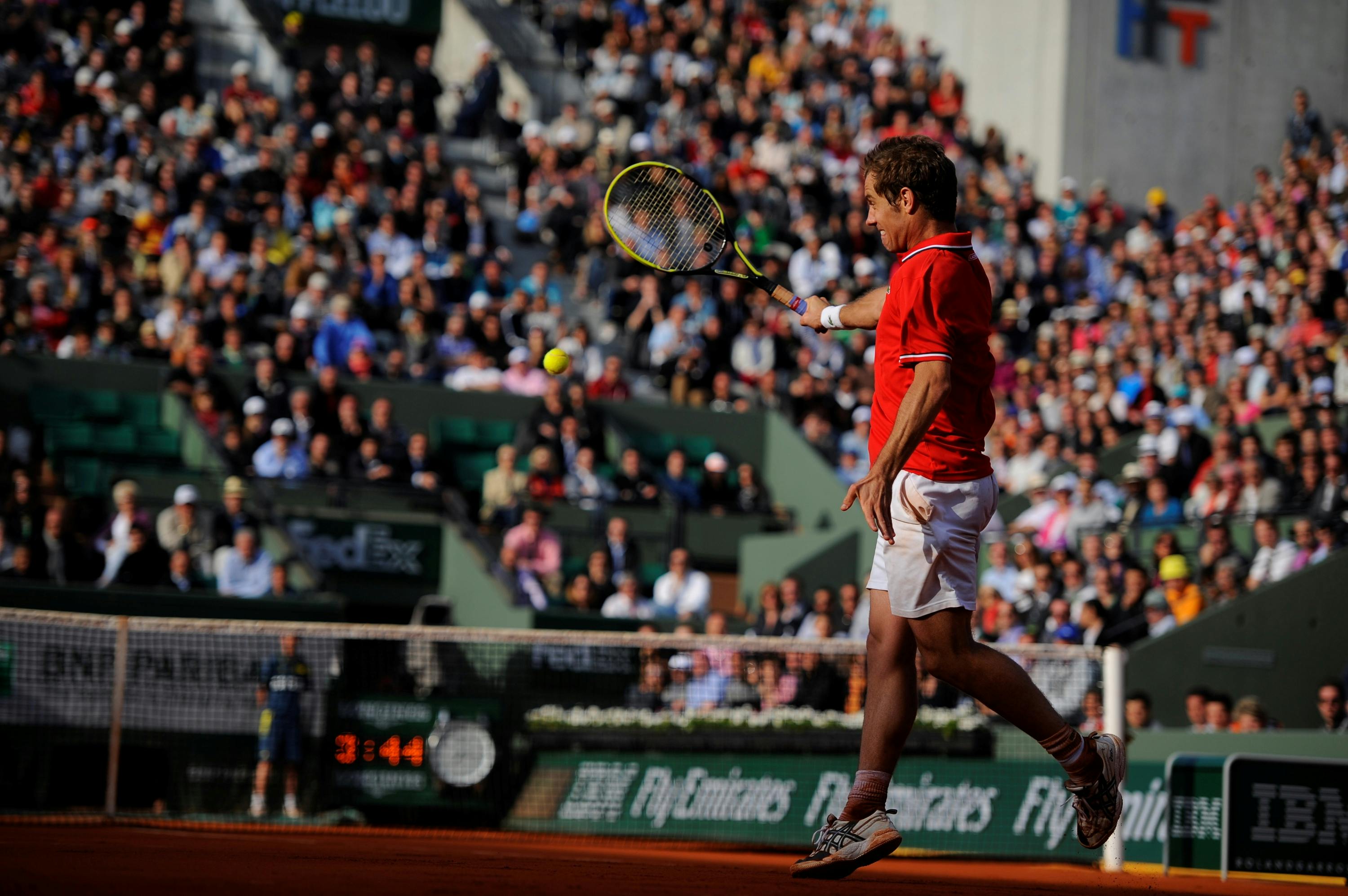 Richard Gasquet / Huitièmes de finale, Roland-Garros 2013