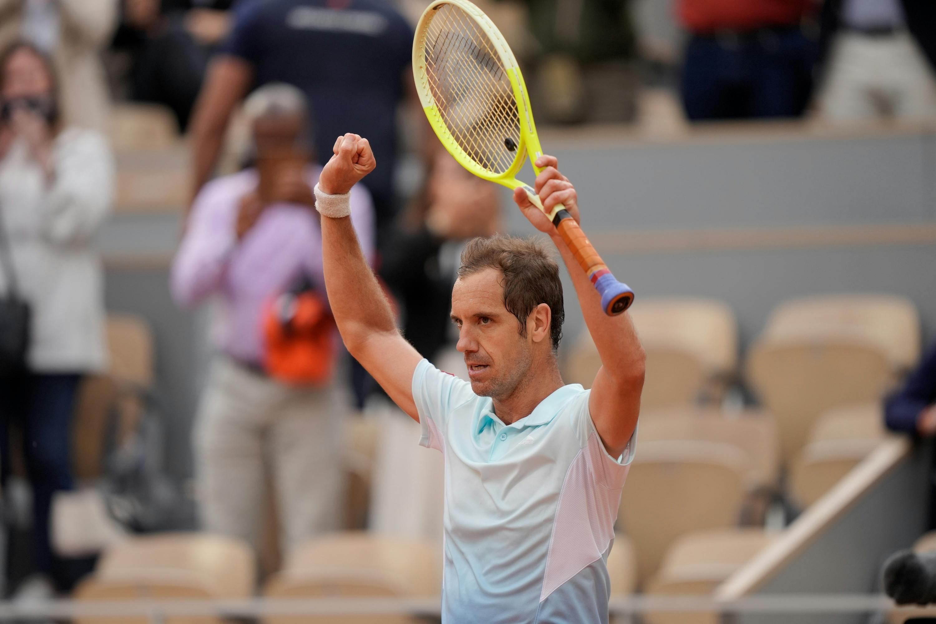 Richard Gasquet / Premier tour, Roland-Garros 2025