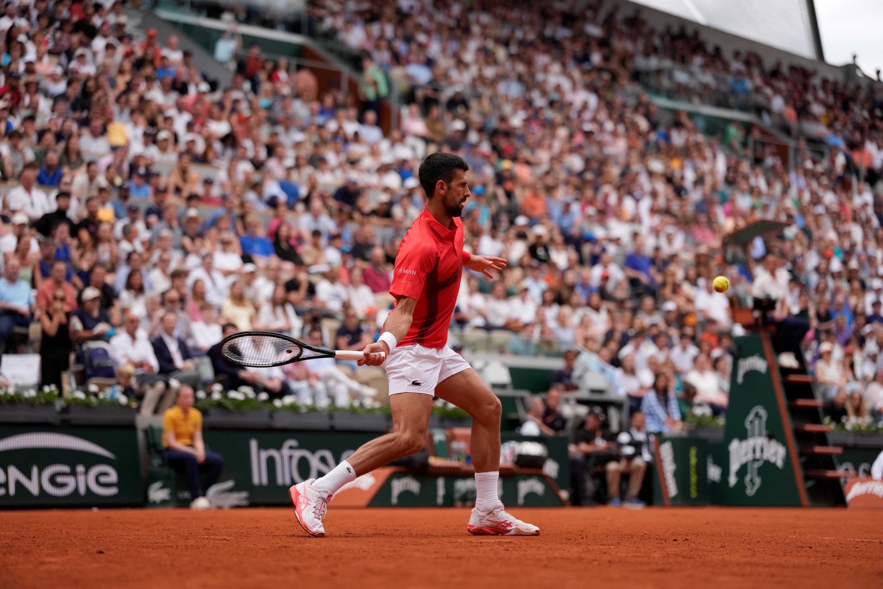 Novak Djokovic / Deuxième tour Roland-Garros 2025