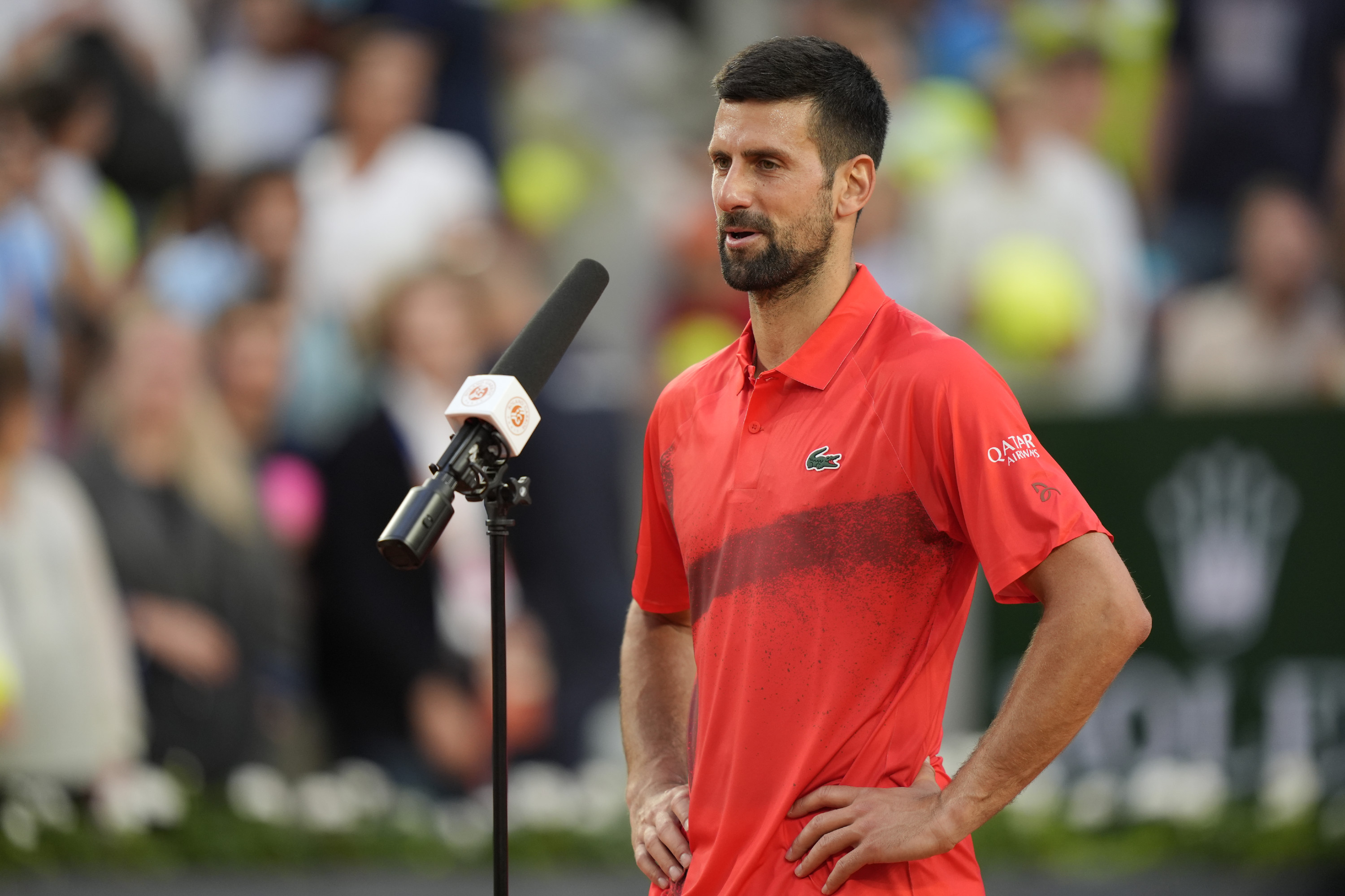 Novak Djokovic / Deuxième tour Roland-Garros 2025