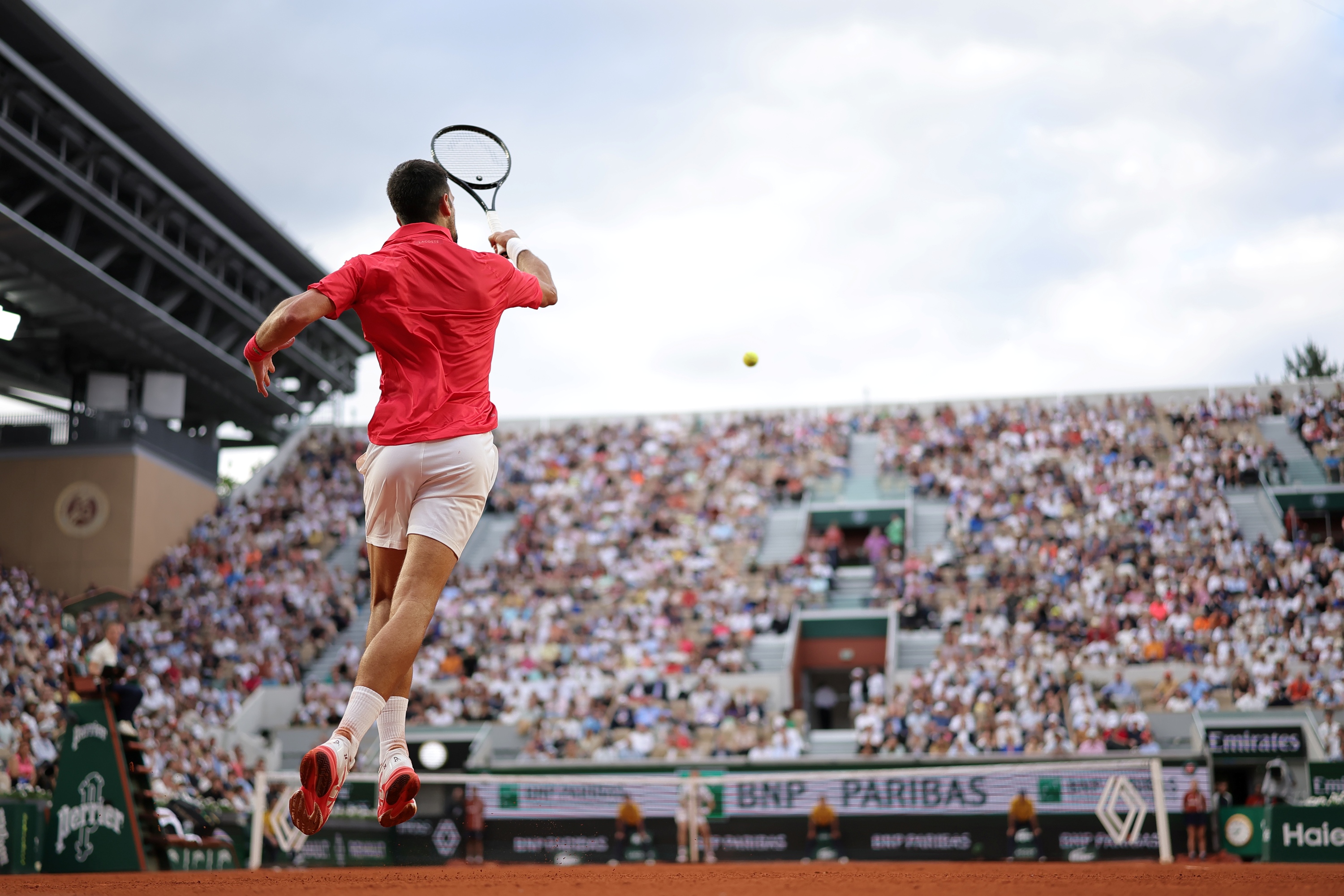 Novak Djokovic, Roland-Garros 2025, Simple Messieurs, 2eme Tour