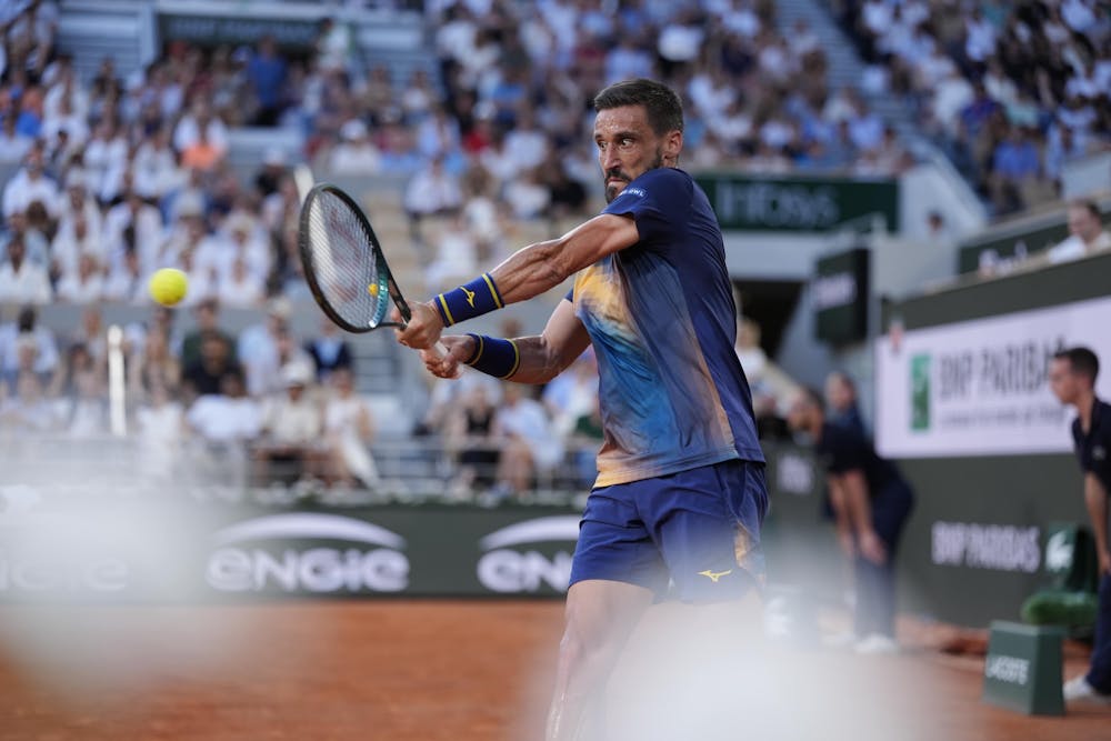Damir Dzumhur, Roland-Garros 2025, third round
