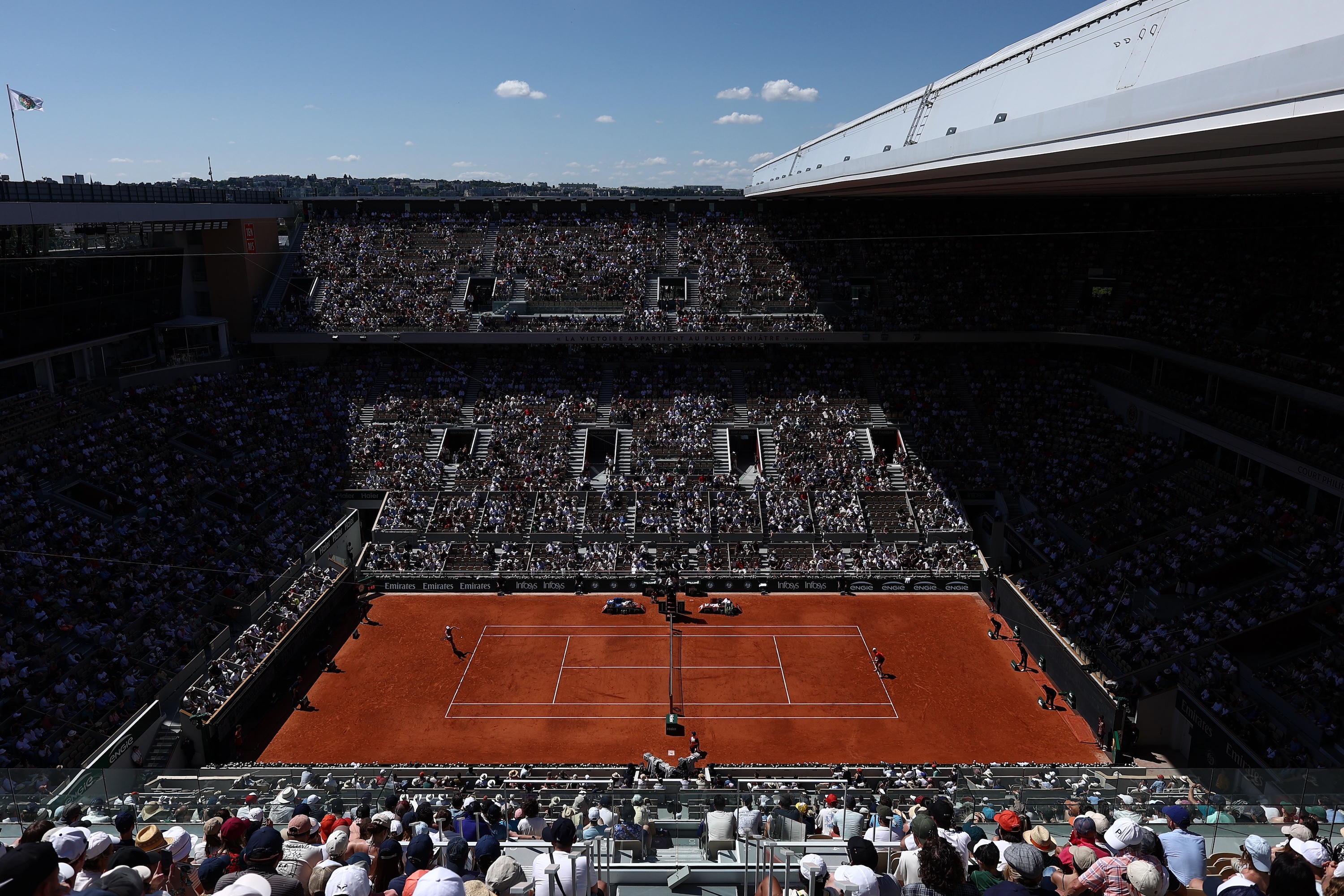 Court Philippe-Chatrier / Roland-Garros 2025