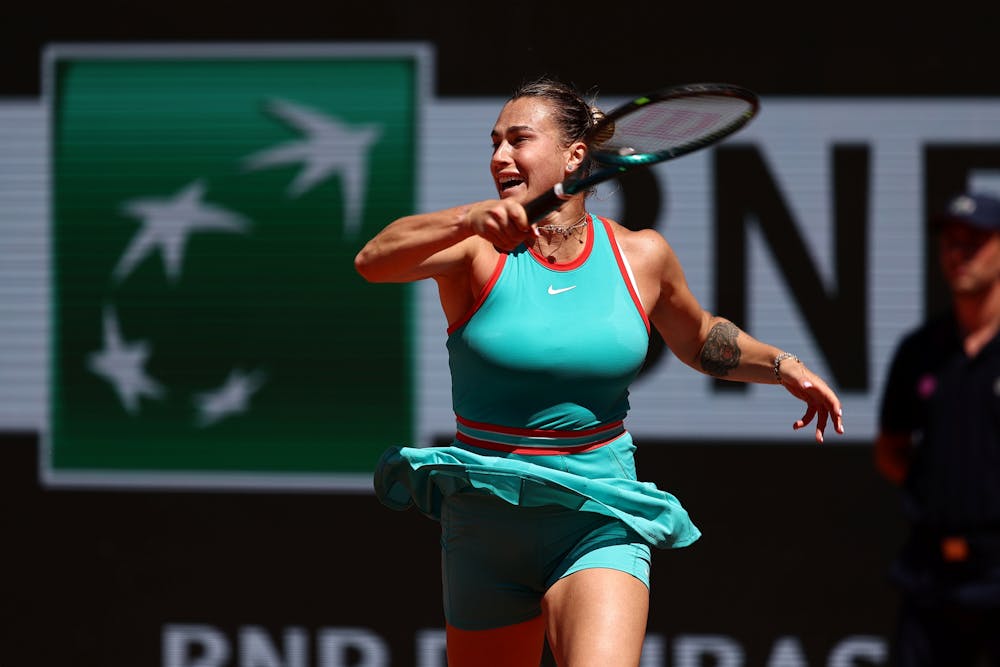 Aryna Sabalenka, Roland-Garros 2025, Simple Dames, 3eme Tour