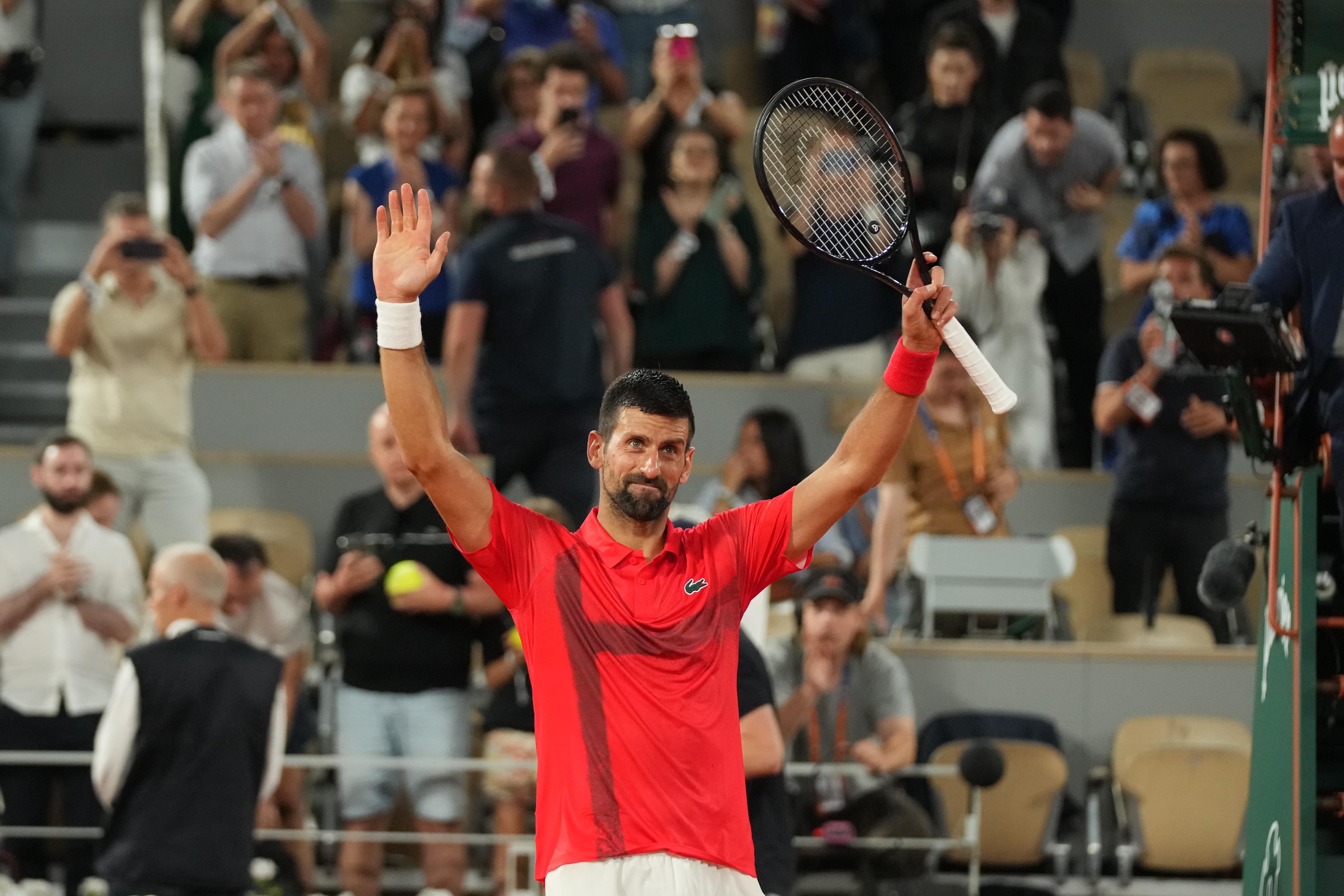 Novak Djokovic, Roland-Garros 2025, third round