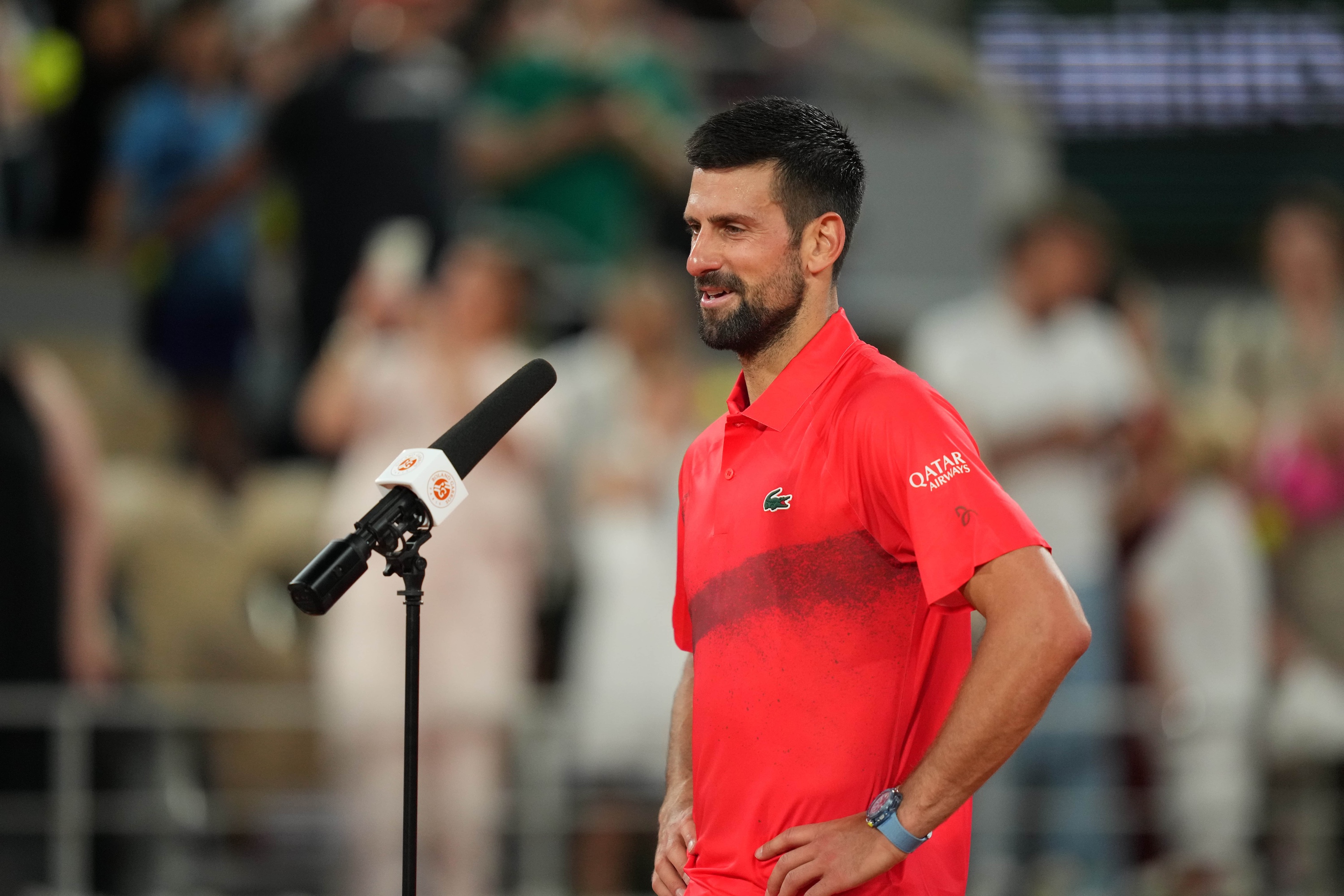 Novak Djokovic, Roland-Garros 2025, third round