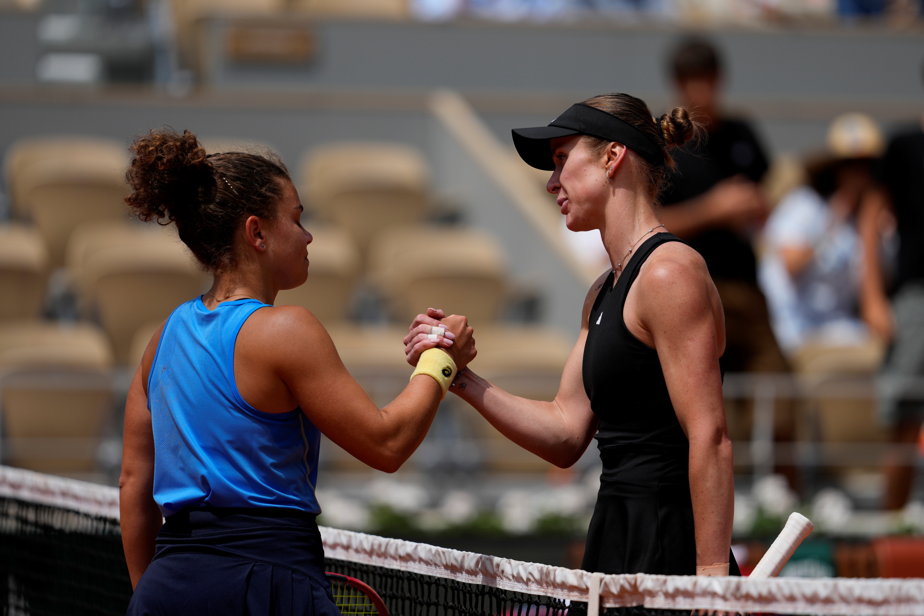 Jasmine Paolini & Elena Rybakina /  Huitièmes de finale Roland-Garros 2025