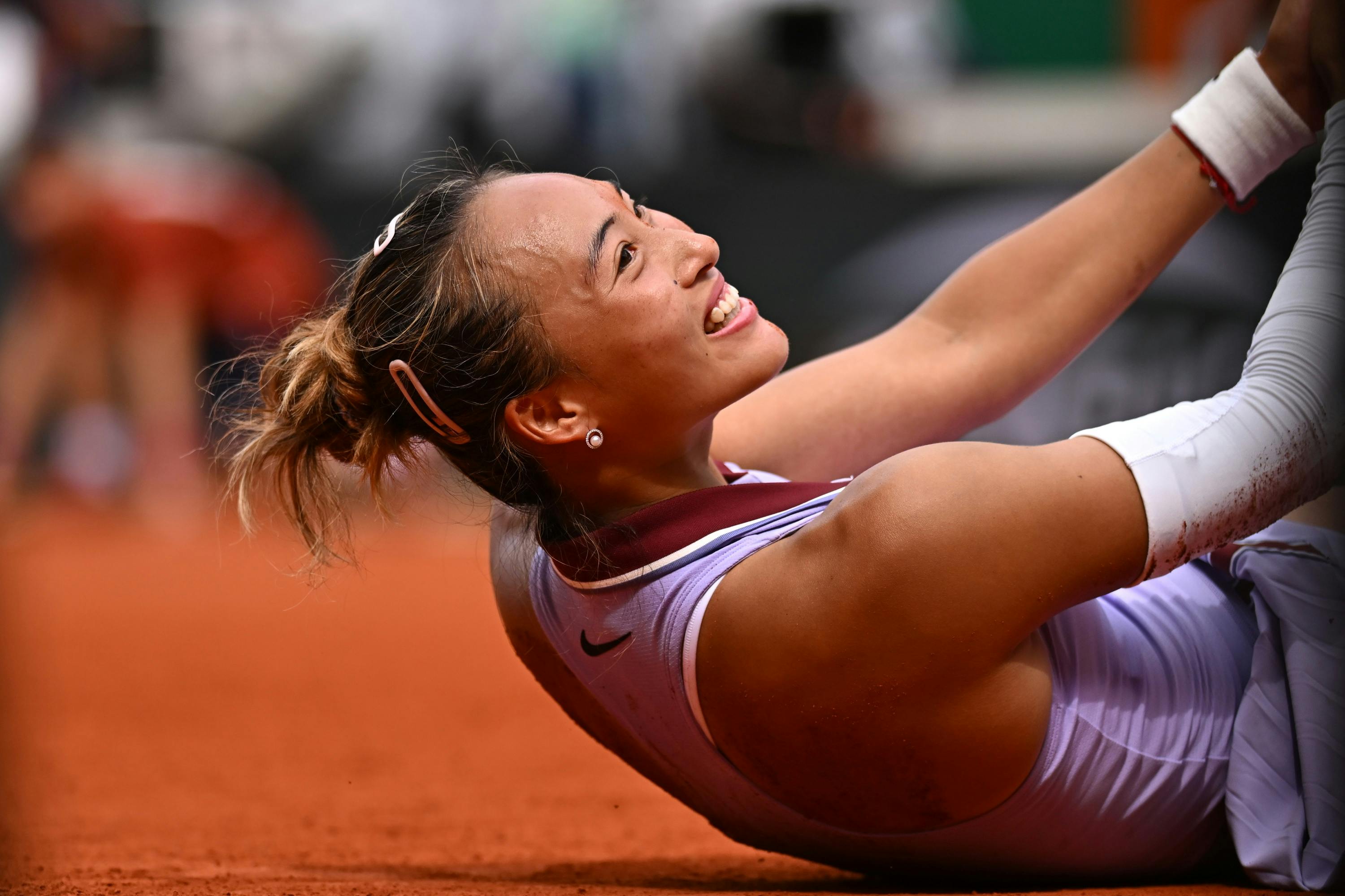 Qinwen Zhang / Huitièmes de finale, Roland-Garros 2025