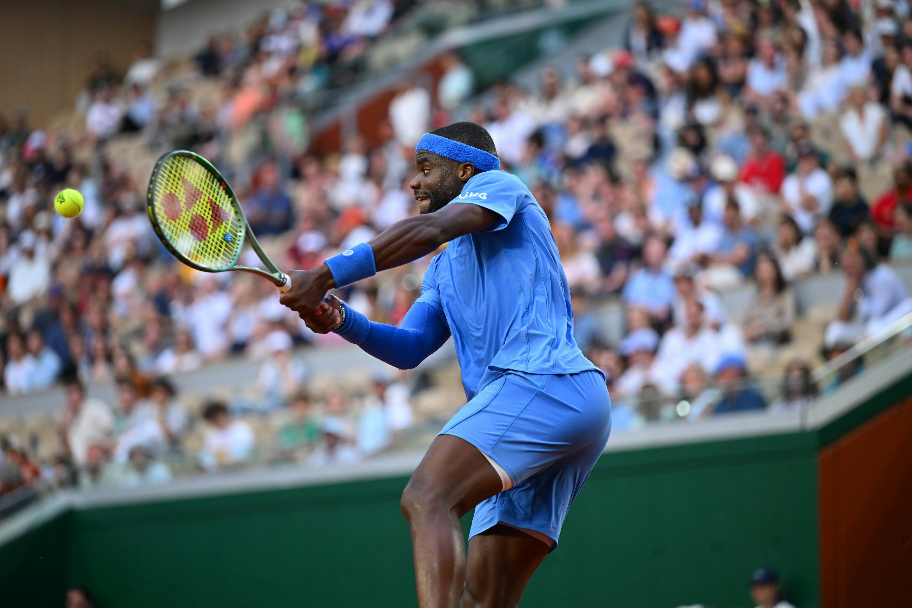 Frances Tiafoe / Huitièmes de finale, Roland-Garros 2025
