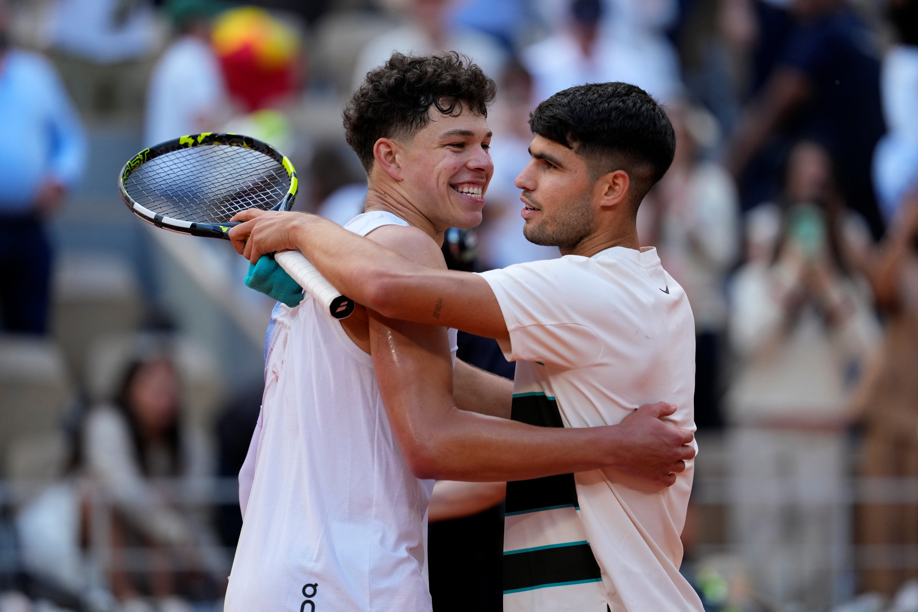 Ben Shelton & Carlos Alcaraz / Huitièmes de finale Roland-Garros 2025