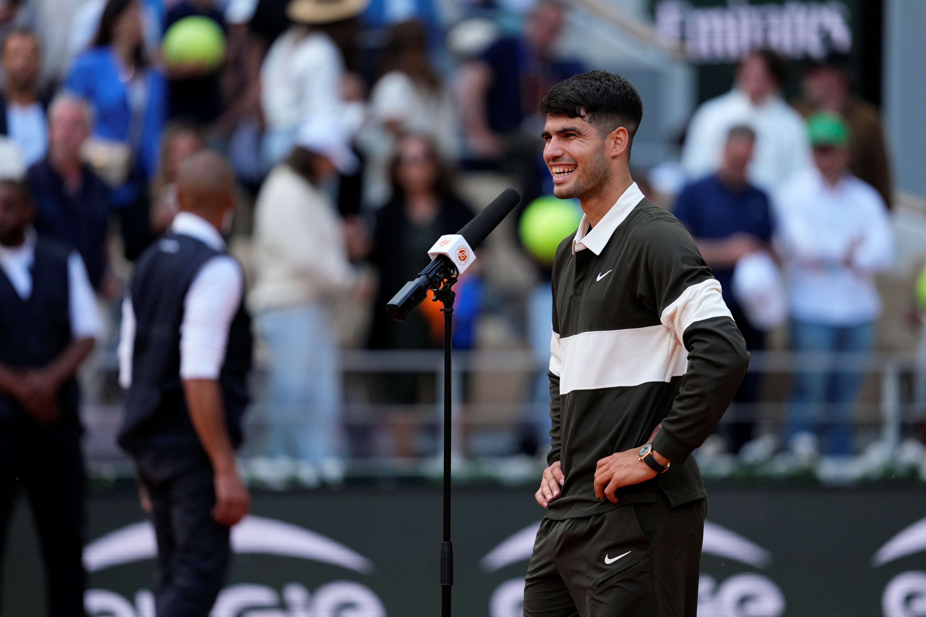 Carlos Alcaraz / Huitièmes de finale, Roland-Garros 2025