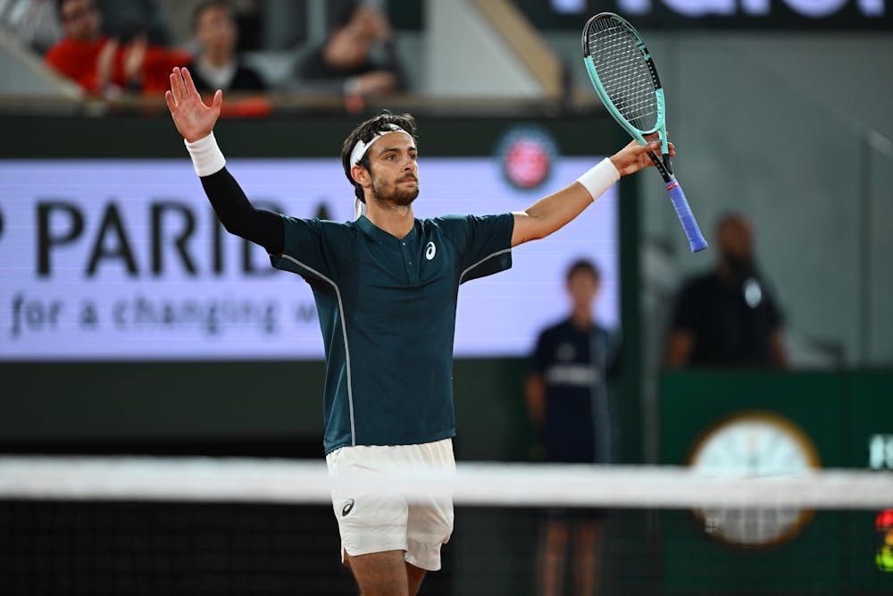 Lorenzo Musetti Roland-Garros 2025 huitièmes de finale