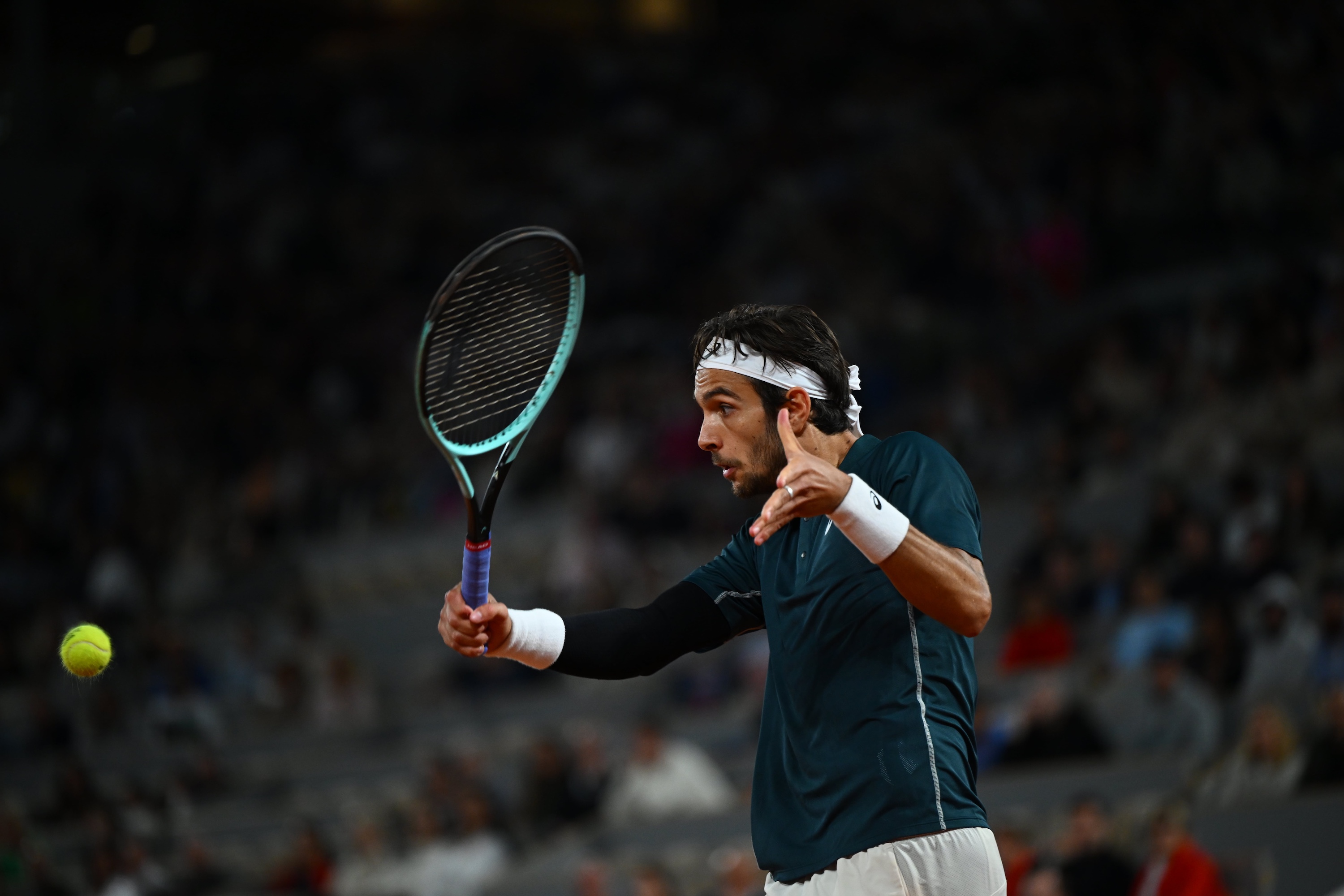 Lorenzo Musetti Roland-Garros 2025 huitièmes de finale