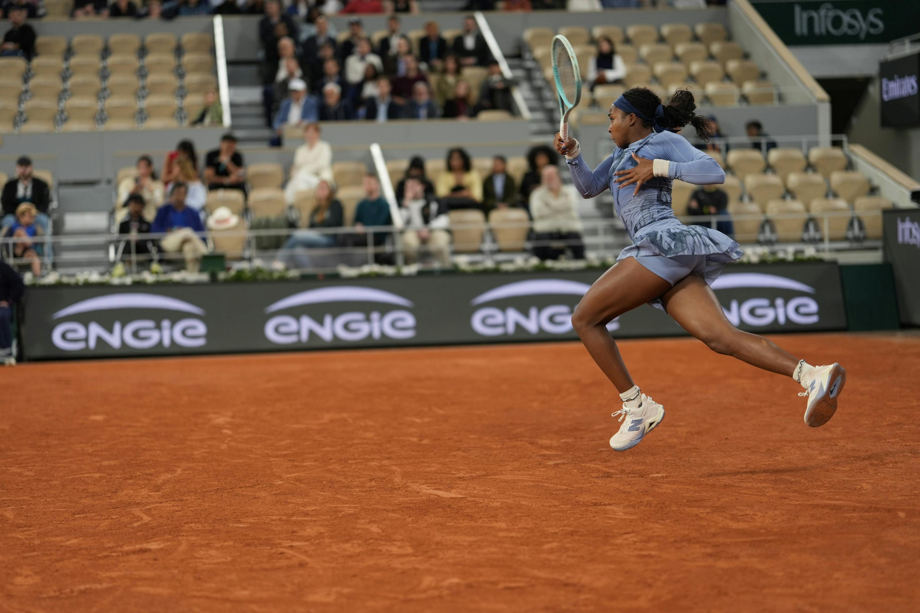 Coco Gauff / Quarts de finale, Roland-Garros 2025
