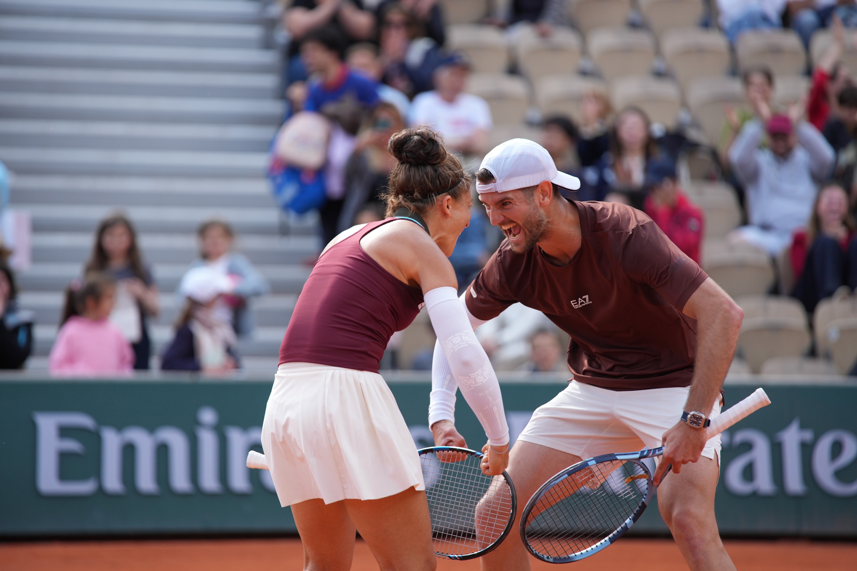 Sara Errani & Andrea Vavassori / Doublie mixte, demi-finales, Roland-Garros 2025