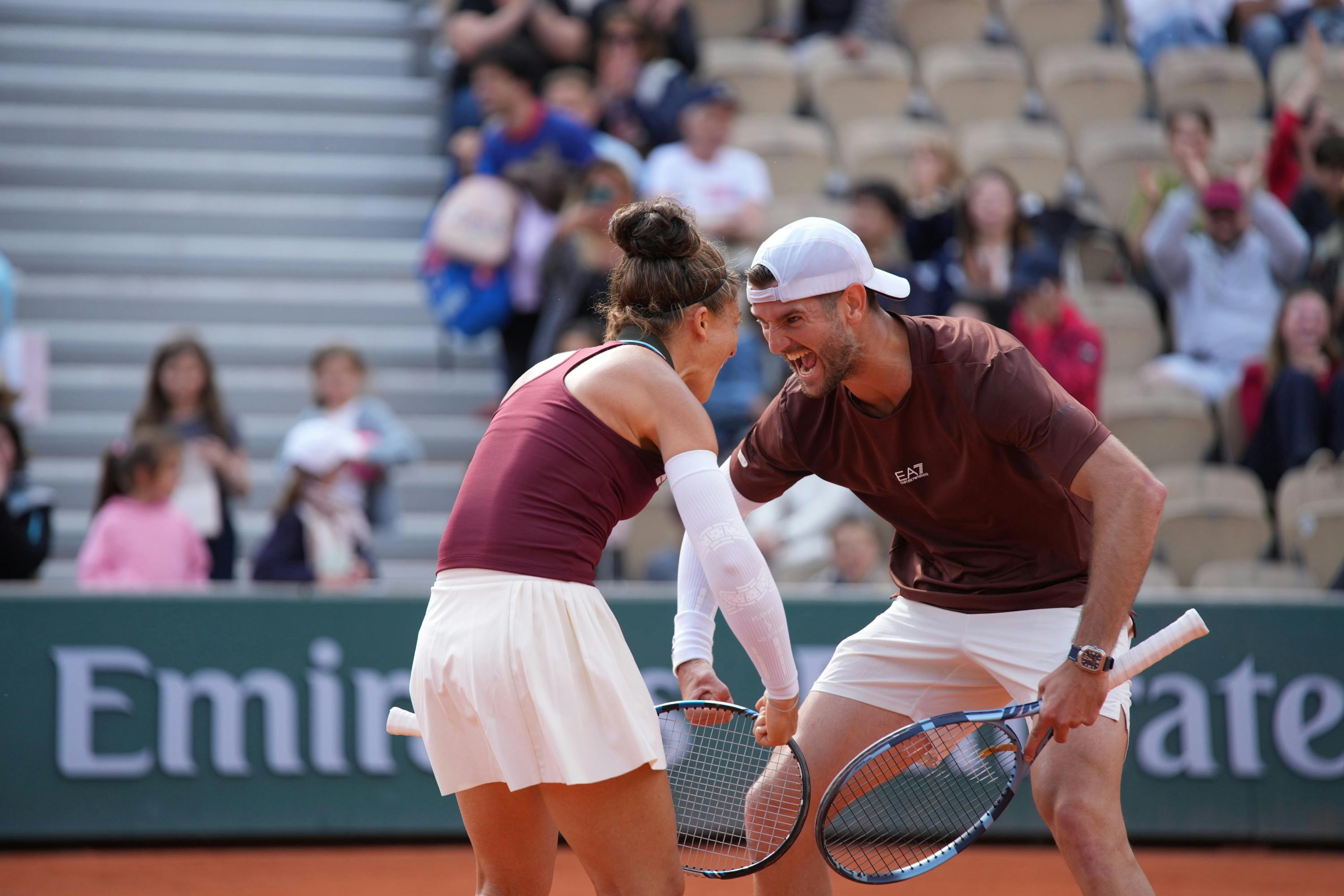Sara Errani & Andrea Vavassori / Doublie mixte, demi-finales, Roland-Garros 2025
