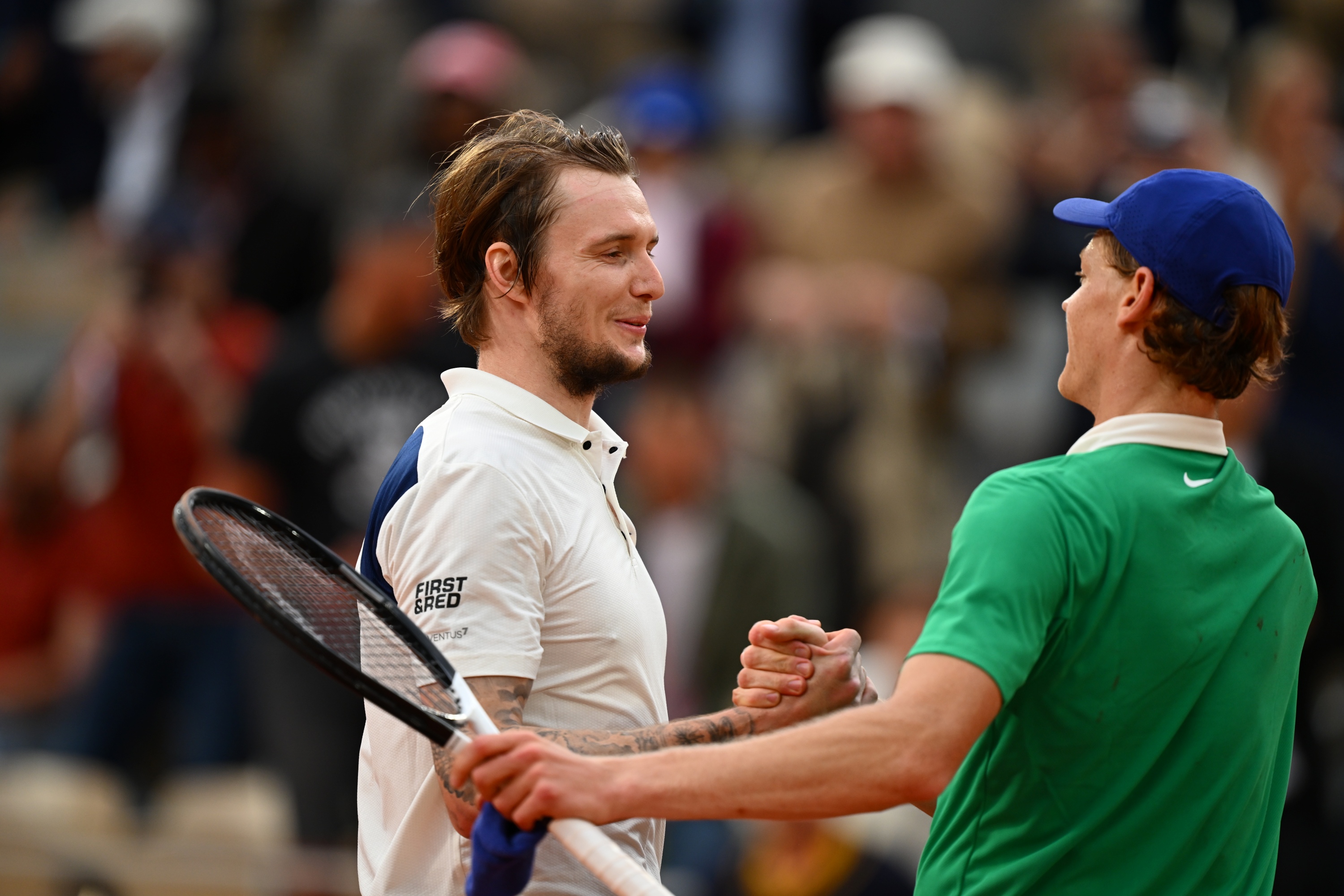 Alexander Bublik & Jannik Sinner / Quarts de finale, Roland-Garros 2025
