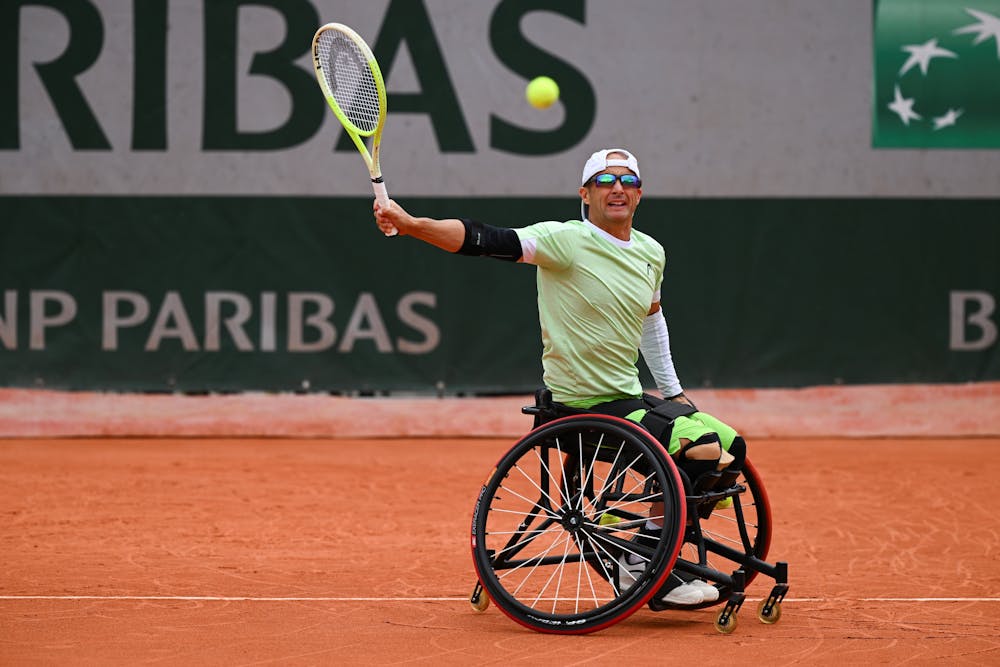 Guy Sasson / Quad tennis-fauteuil, Quarts de finale, Roland-Garros 2025