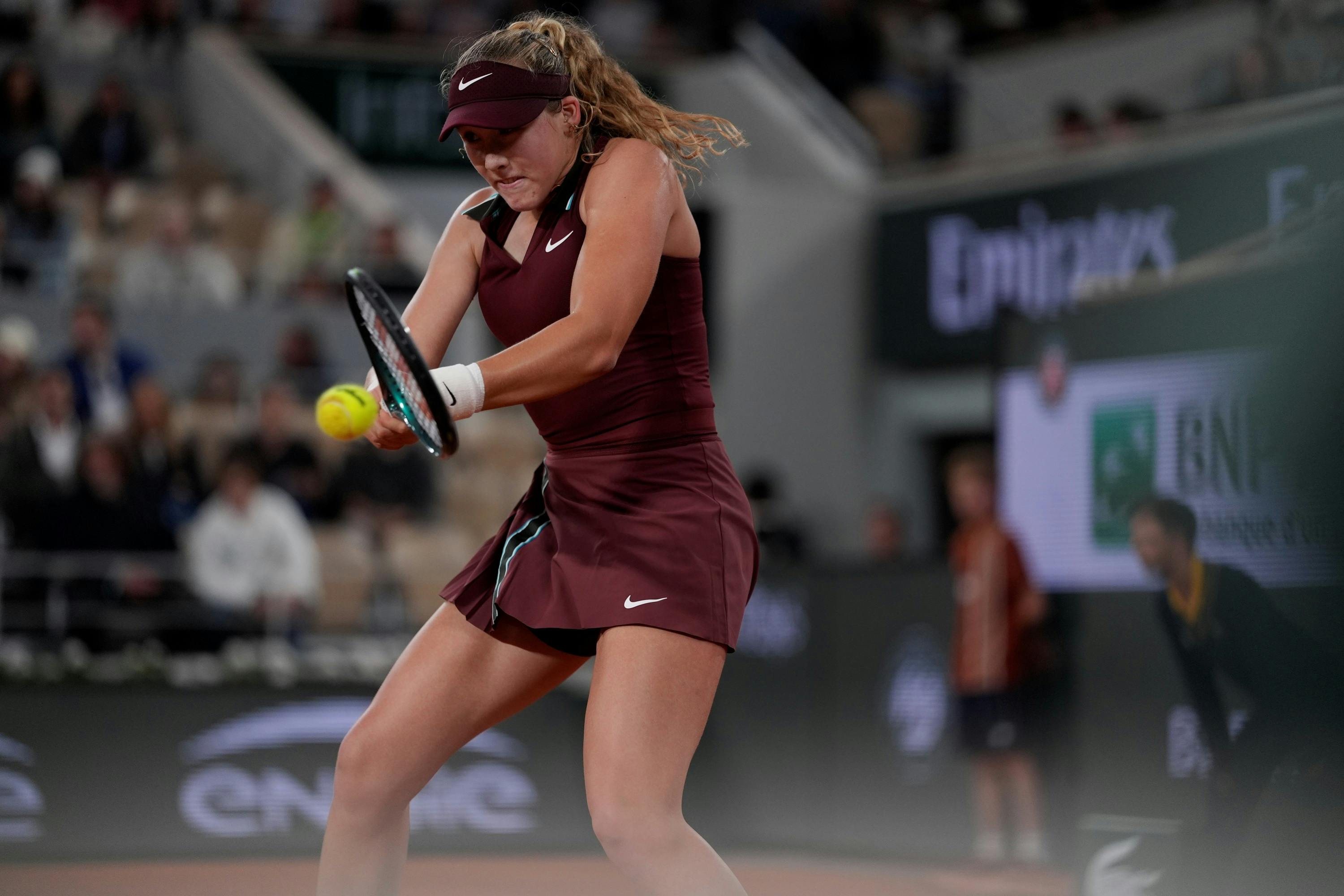 Mirra Andreeva / Quarts de finale, Roland-Garros 2025
