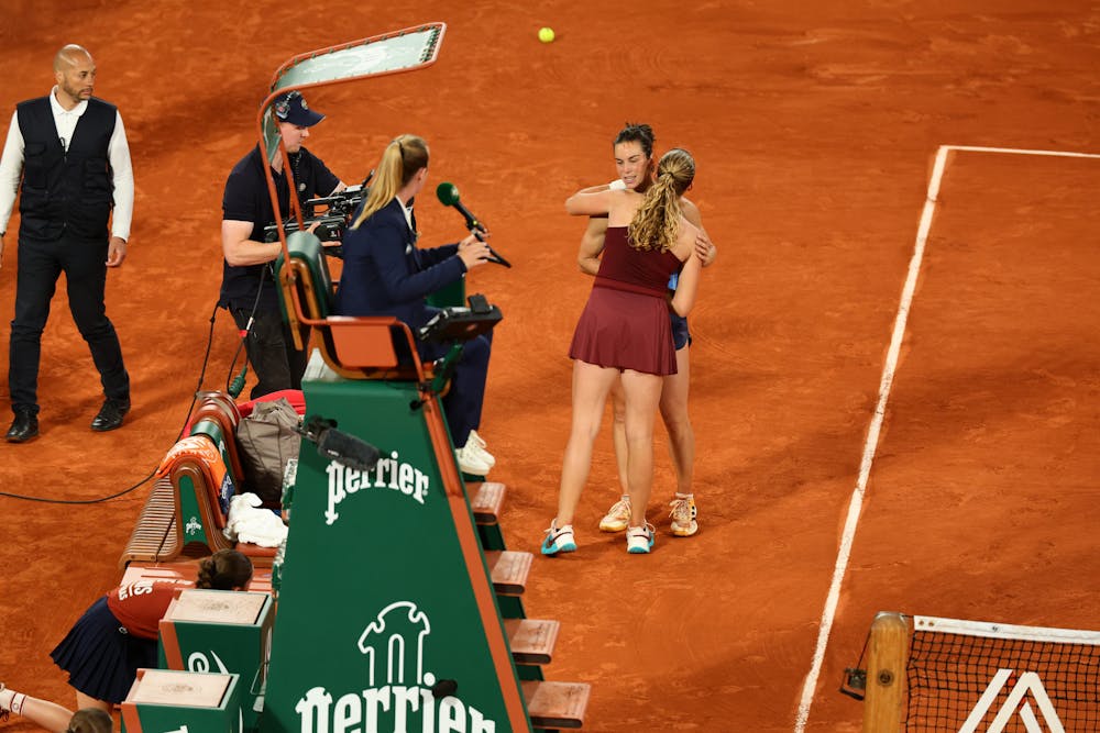 Loïs Boisson, Mirra Andreeva, quarts de finale, Roland-Garros 2025