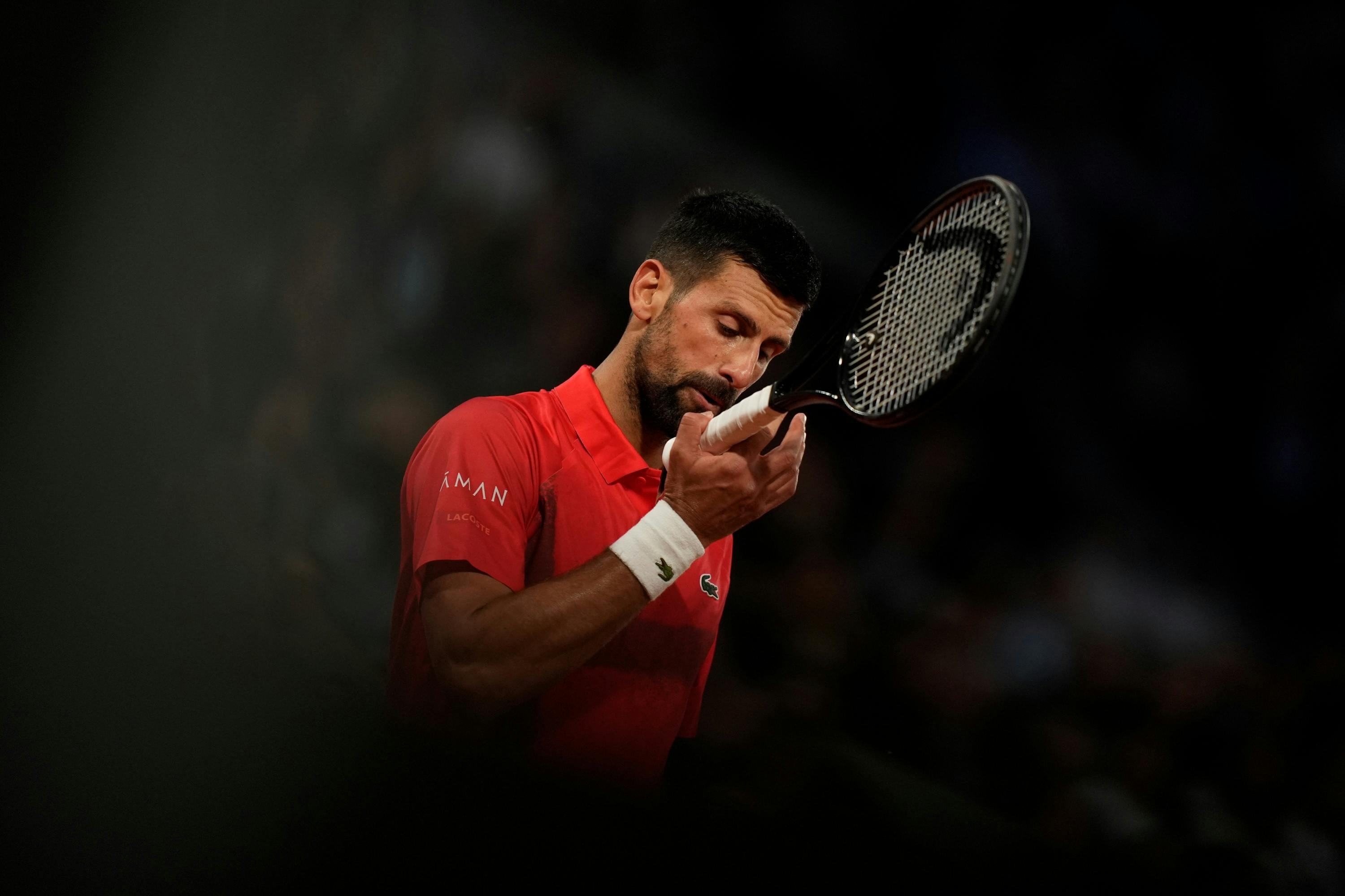 Novak Djokovic / Quarts de finale, Roland-Garros 2025