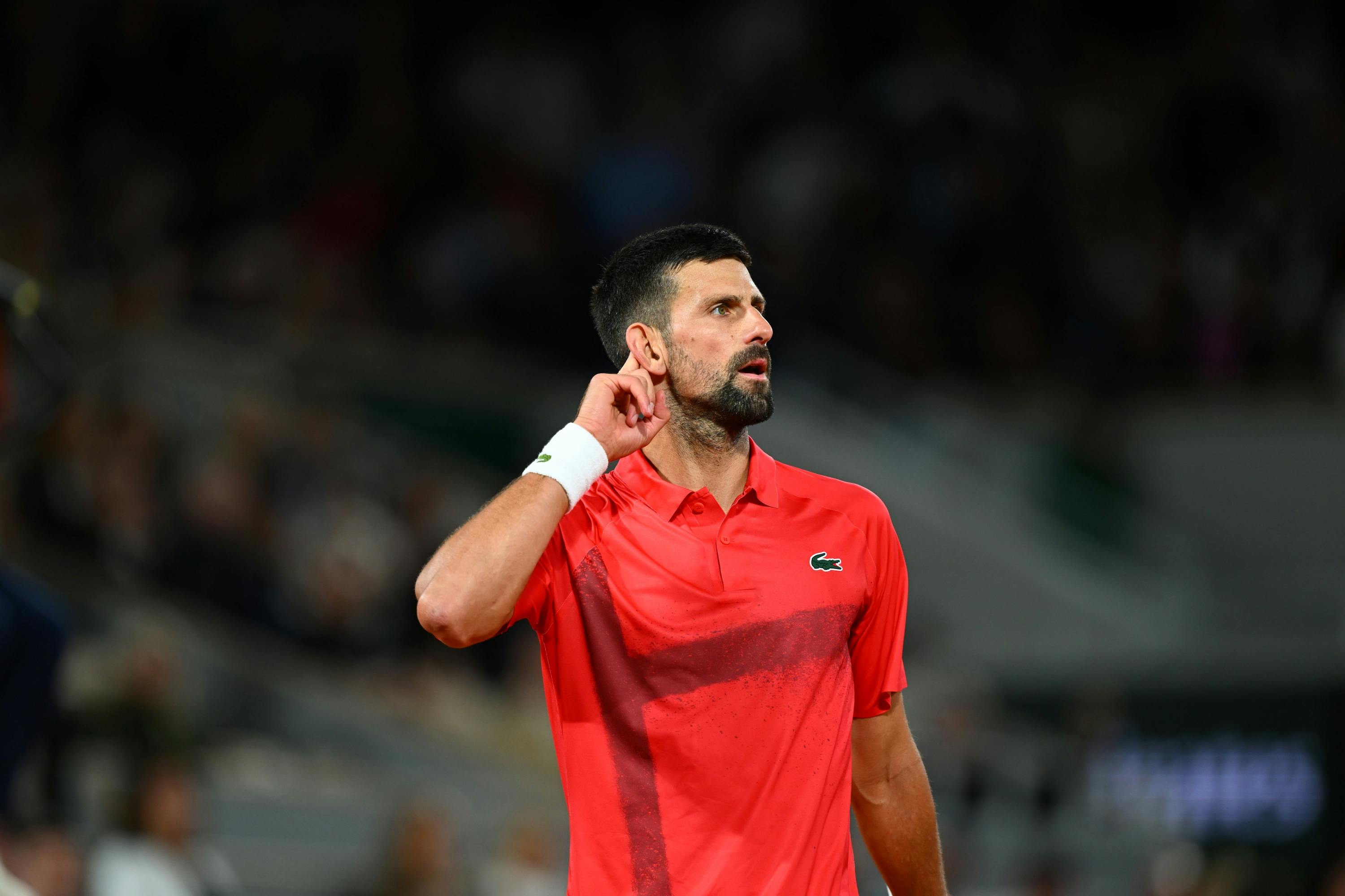 Novak Djokovic / Quarts de finale, Roland-Garros 2025