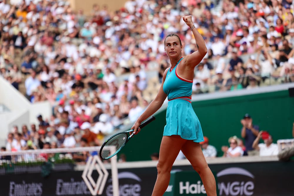 Aryna Sabalenka / Huitièmes de finale, Roland-Garros 2025