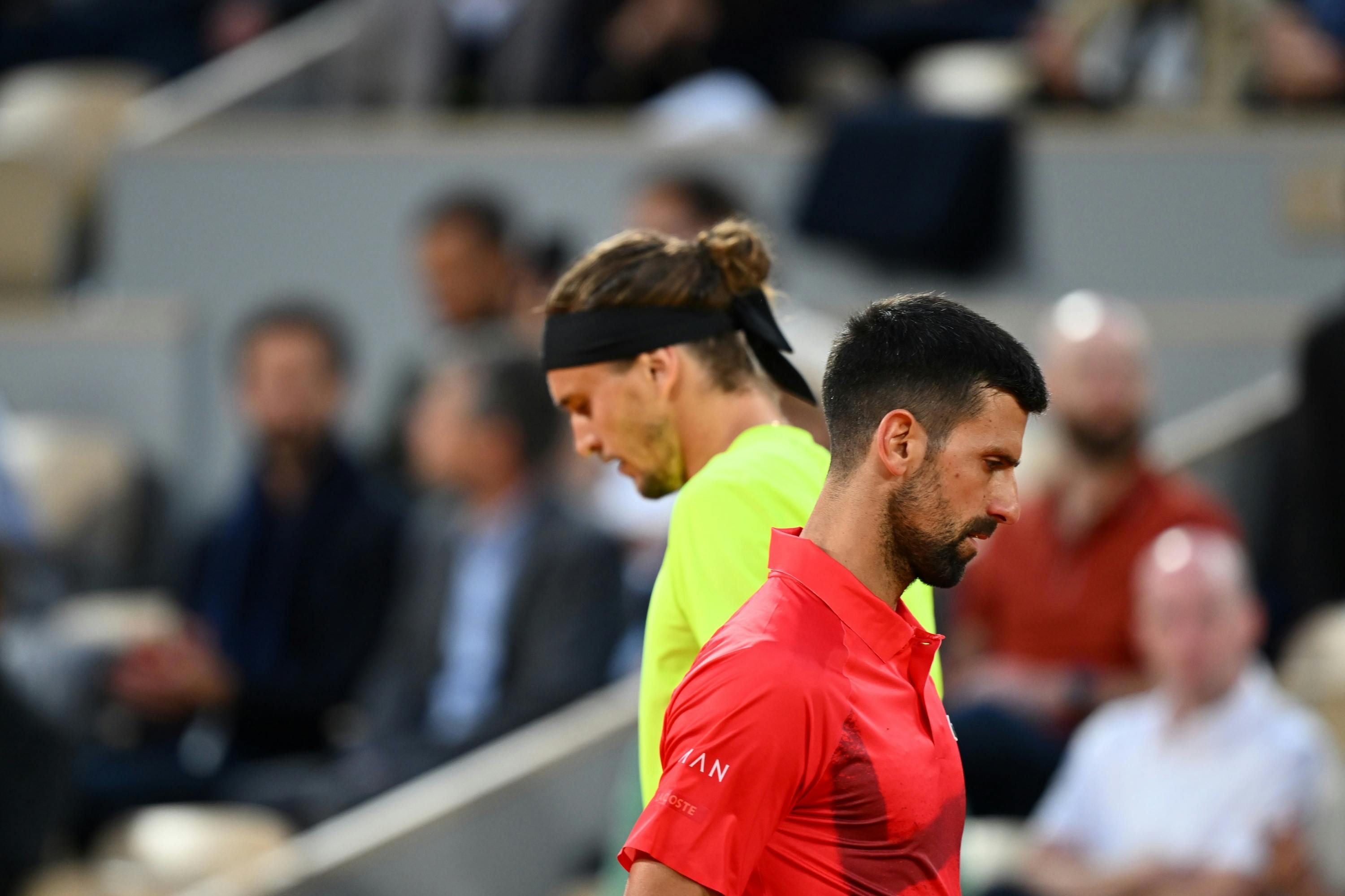 Alexander Zverev, Novak Djokovic / Quarts de finale Roland-Garros 2025