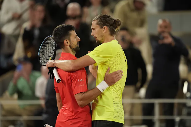 Novak Djokovic, Alexander Zverev, Roland-Garros 2025, quarterfinals Novak Djokovic, Alexander Zverev, Roland-Garros 2025, quarterfinals