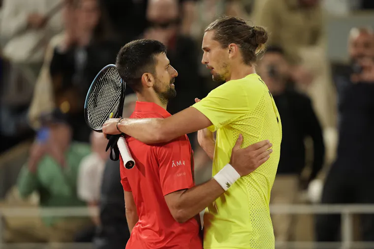 Novak Djokovic, Alexander Zverev, Roland-Garros 2025, quarterfinals Novak Djokovic, Alexander Zverev, Roland-Garros 2025, quarterfinals