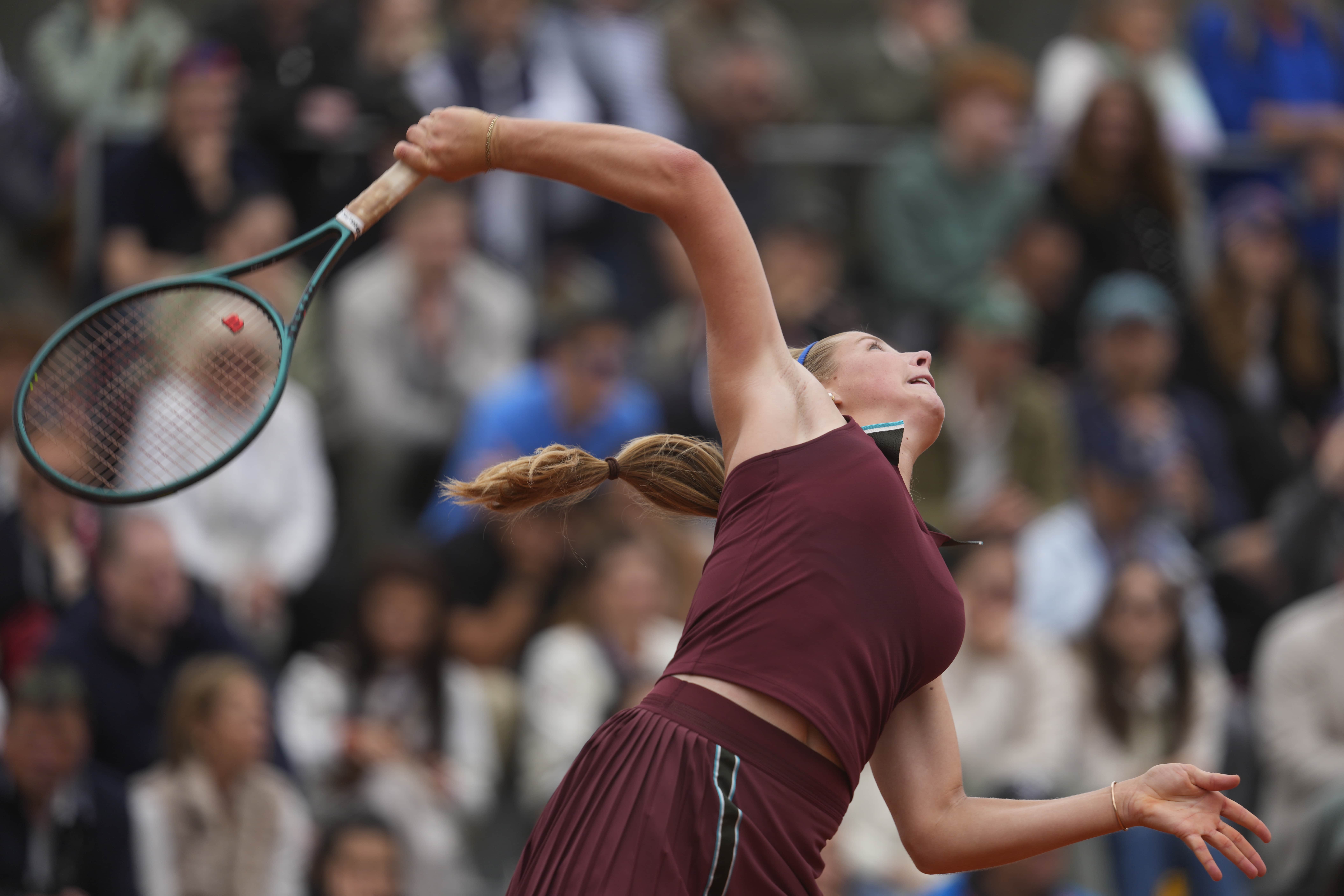 Hannah Klugman, Roland-Garros 2025, quarterfinals