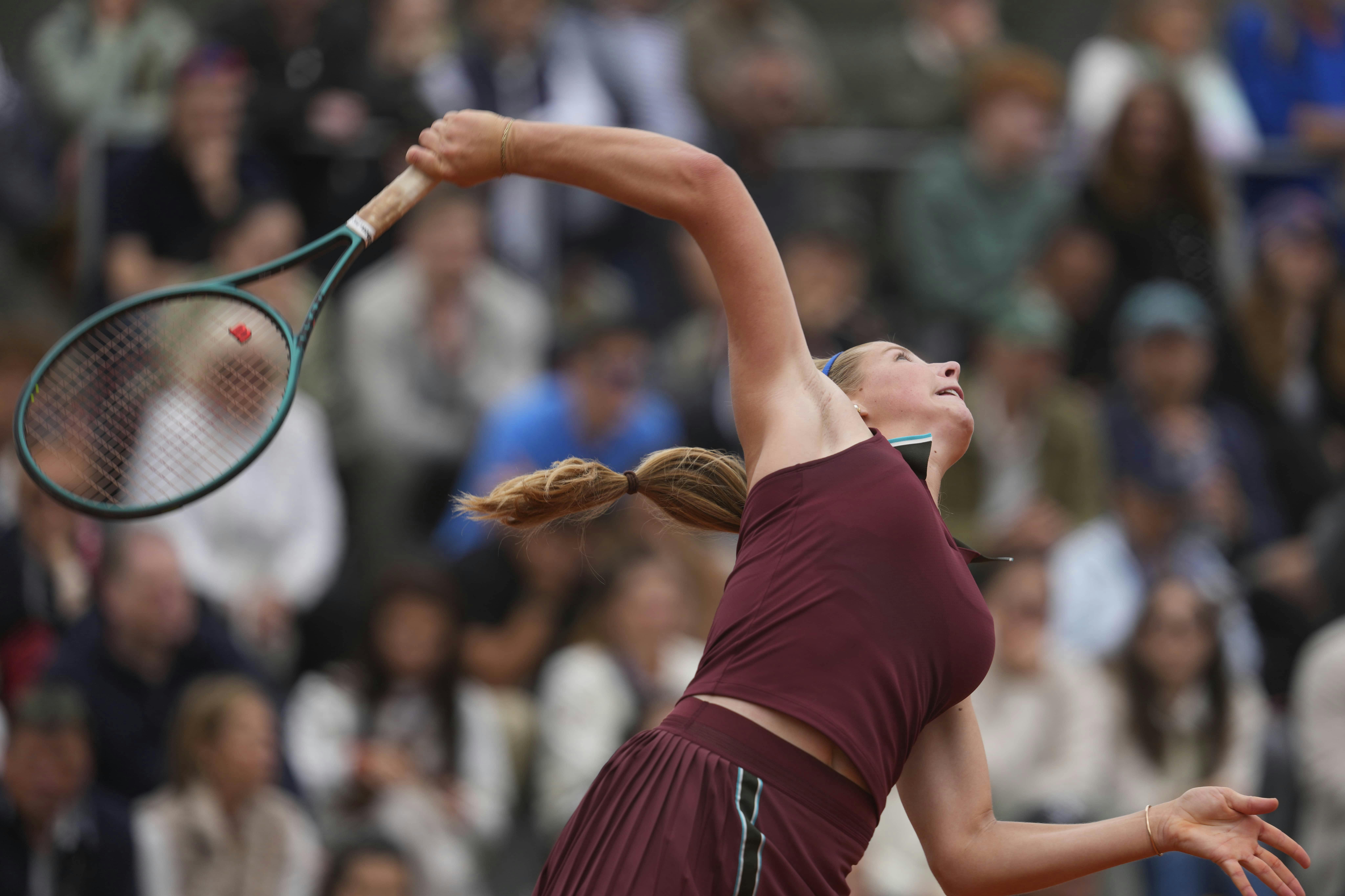 Hannah Klugman, Roland-Garros 2025, quarterfinals