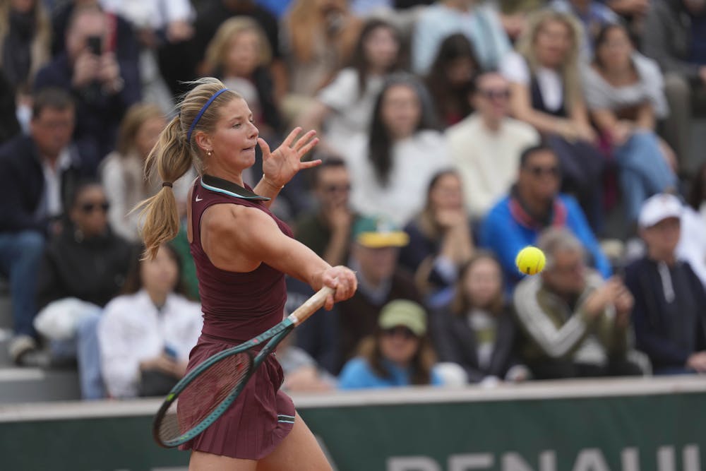 Hannah Klugman, Roland-Garros 2025, quarterfinals